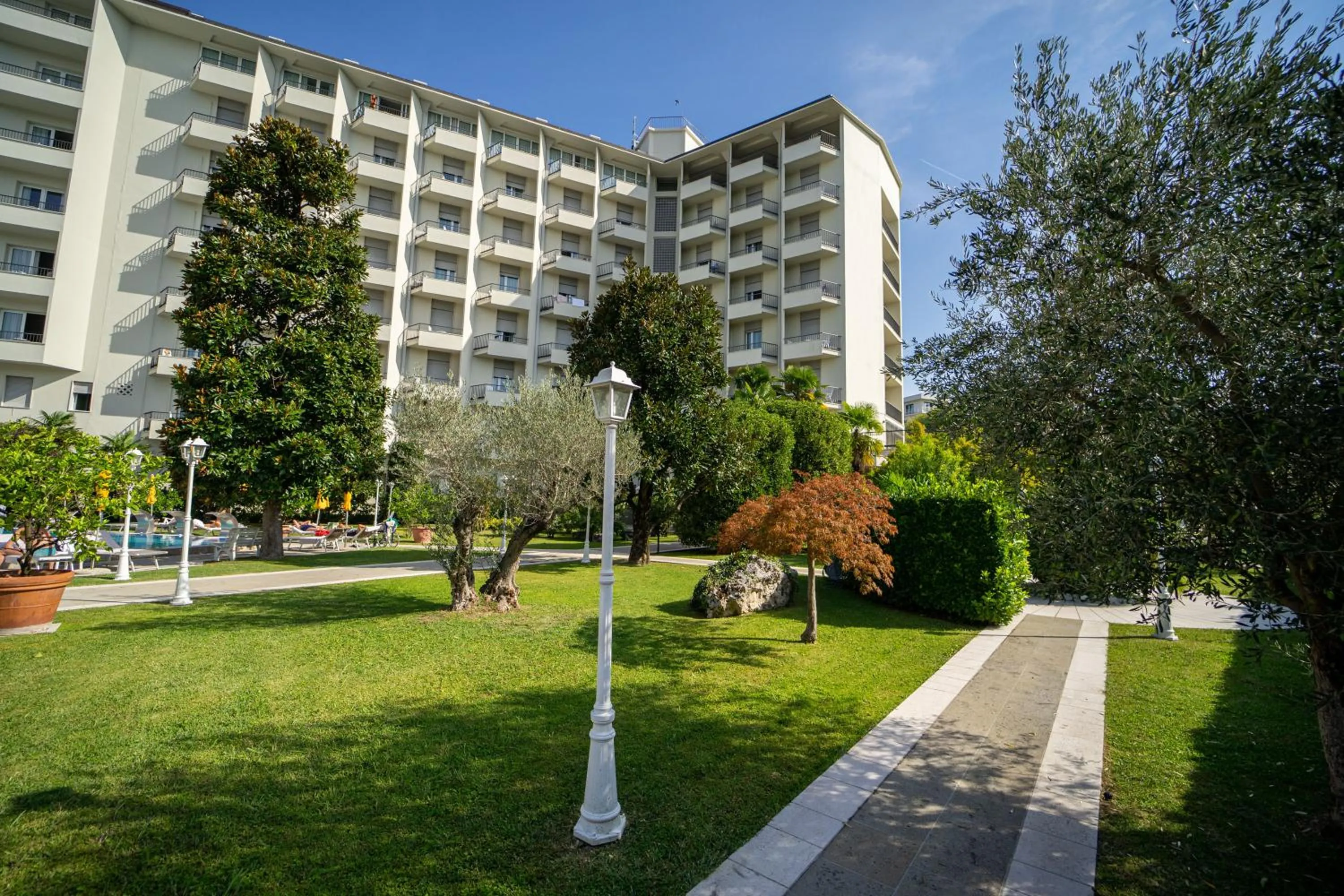 Garden in Hotel Ariston Molino Buja