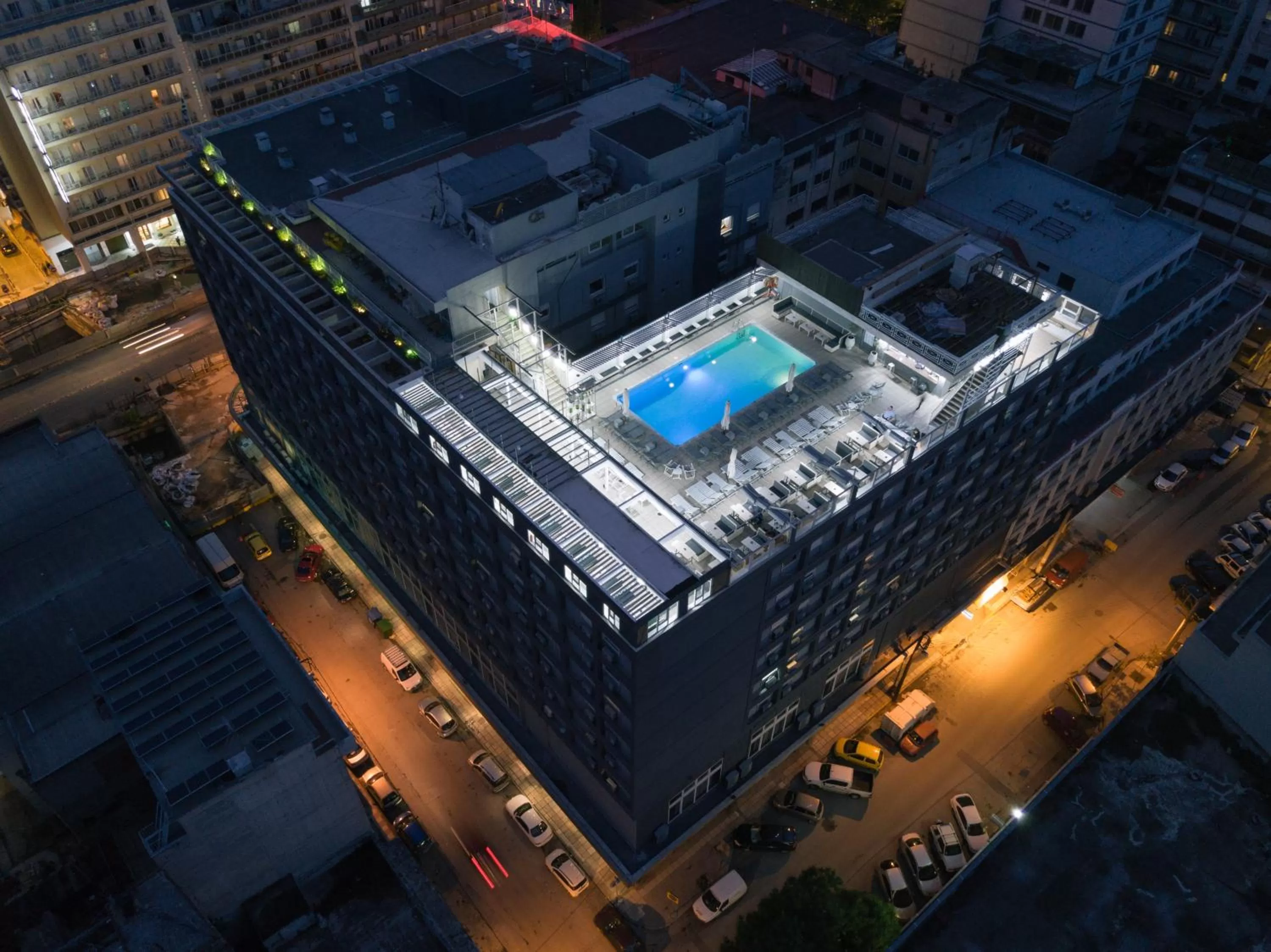 Bird's eye view in Capsis Hotel Thessaloniki