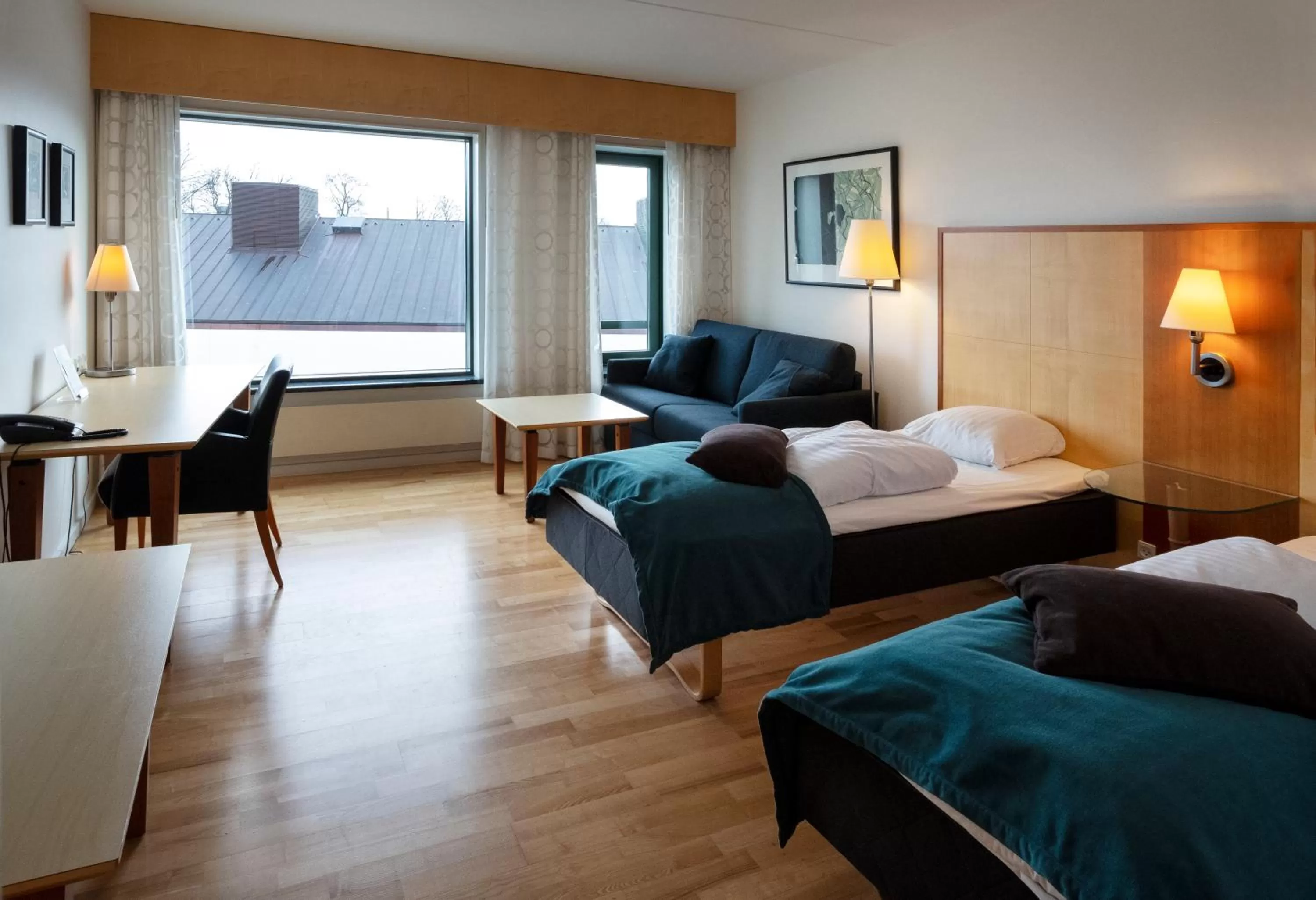 Bed in Glostrup Park Hotel