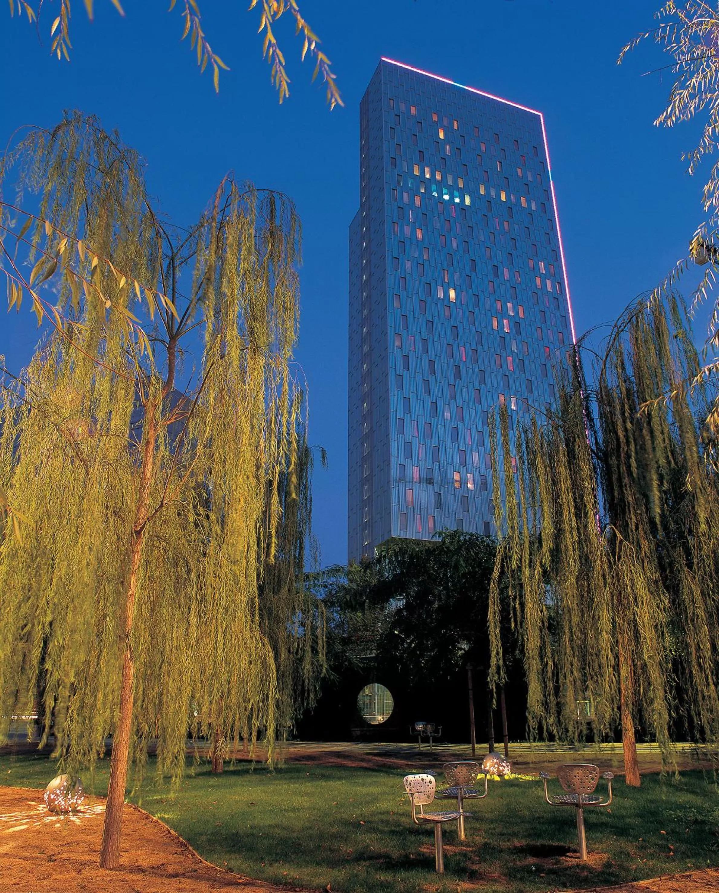 Bird's eye view in Melia Barcelona Sky 4* Sup