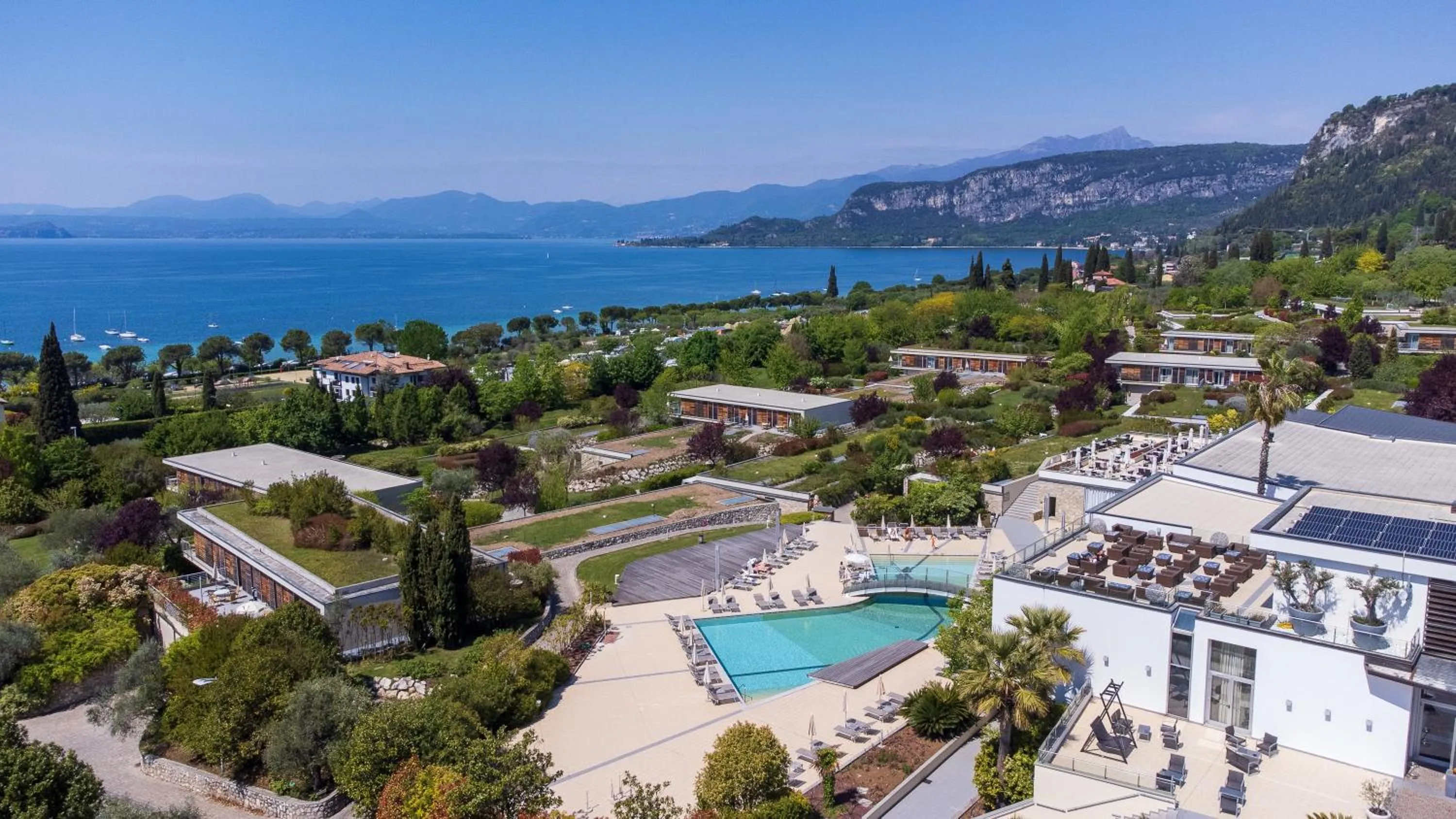 Bird's eye view in Parc Hotel Germano Suites & Apartments
