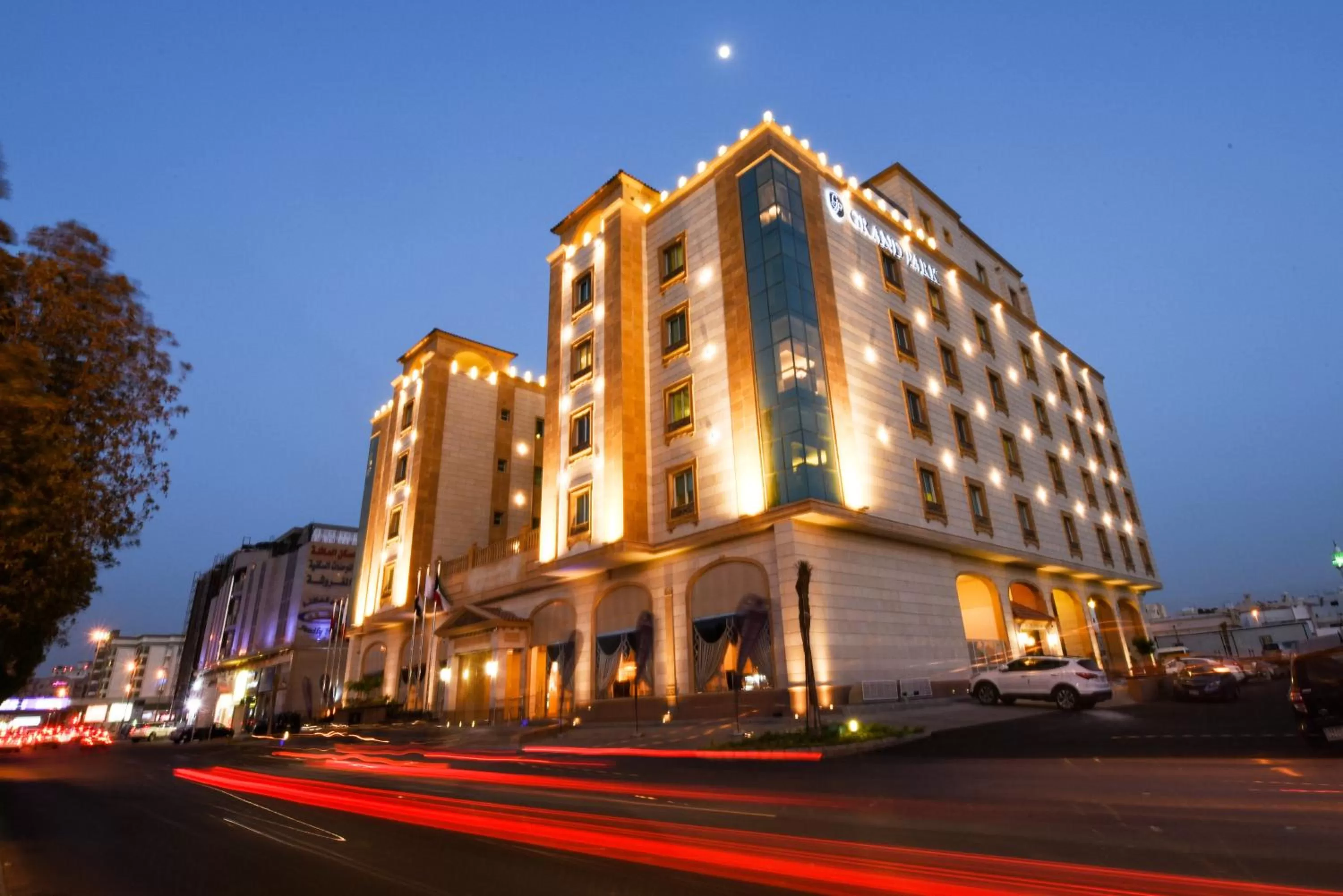 Facade/entrance, Property Building in Grand Park Hotel
