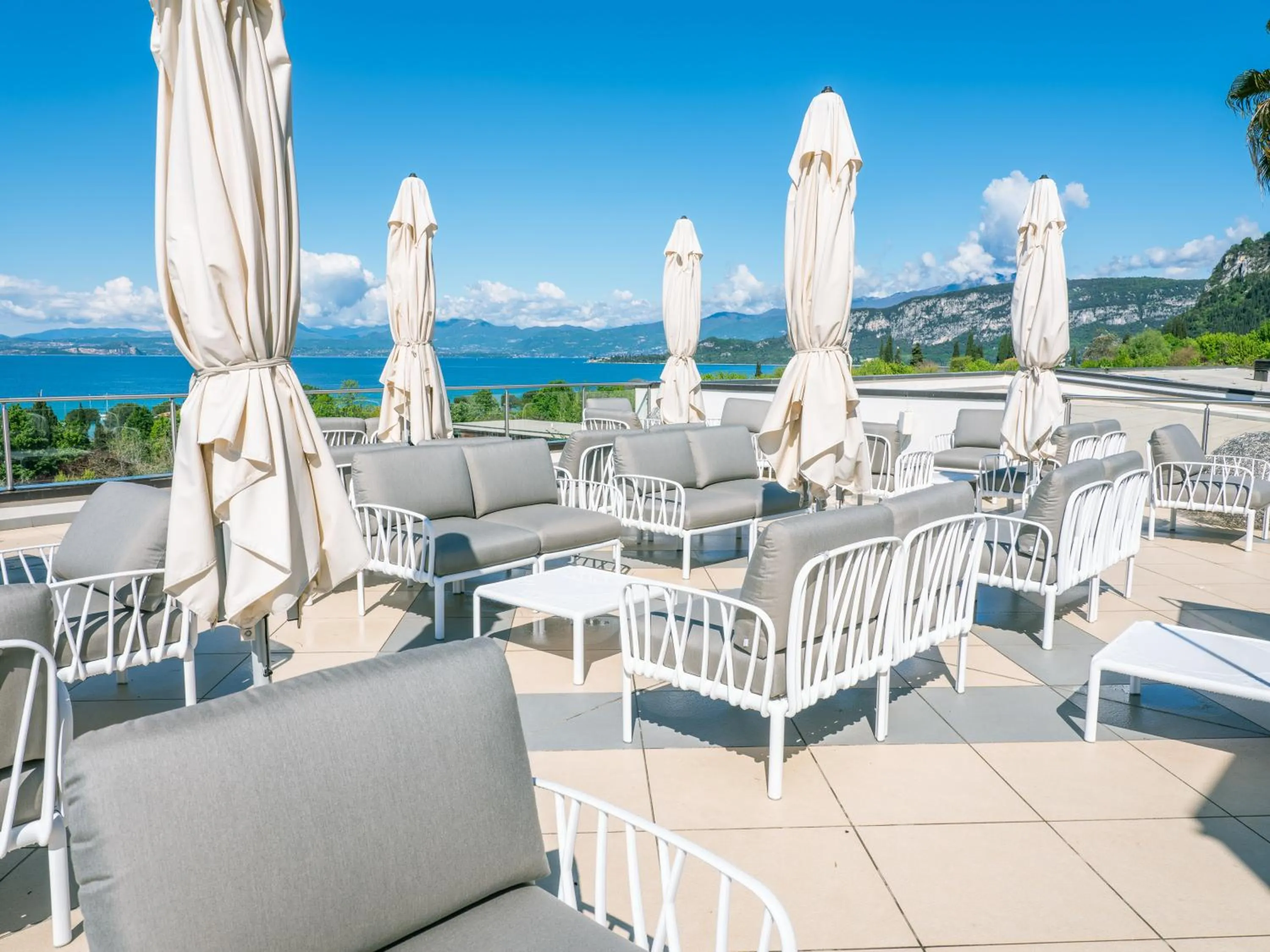 Balcony/Terrace in Parc Hotel Germano Suites & Apartments
