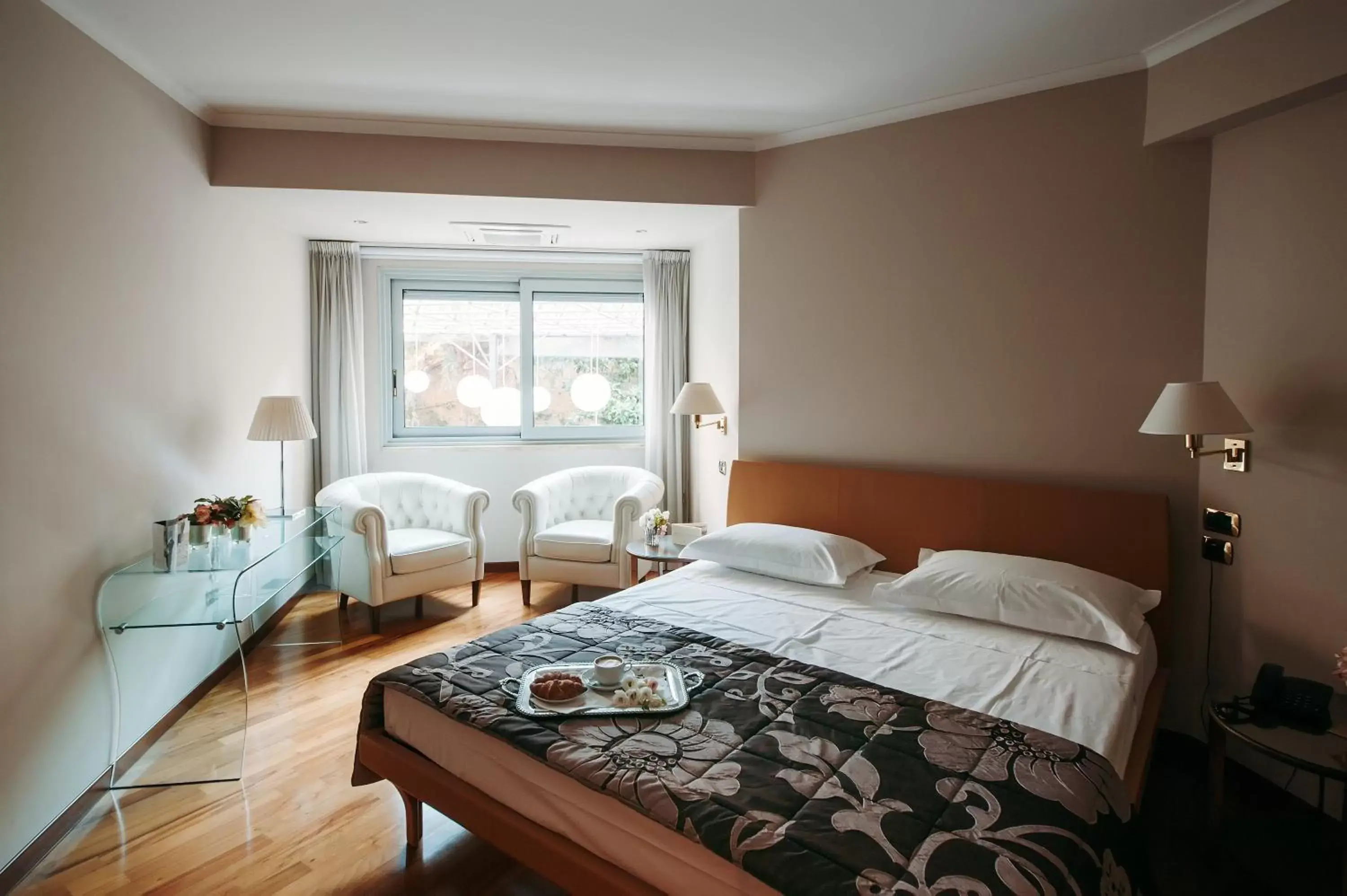 Photo of the whole room, Bed in Hotel Villa Traiano Photo of the whole room, Bed in Hotel Villa Traiano