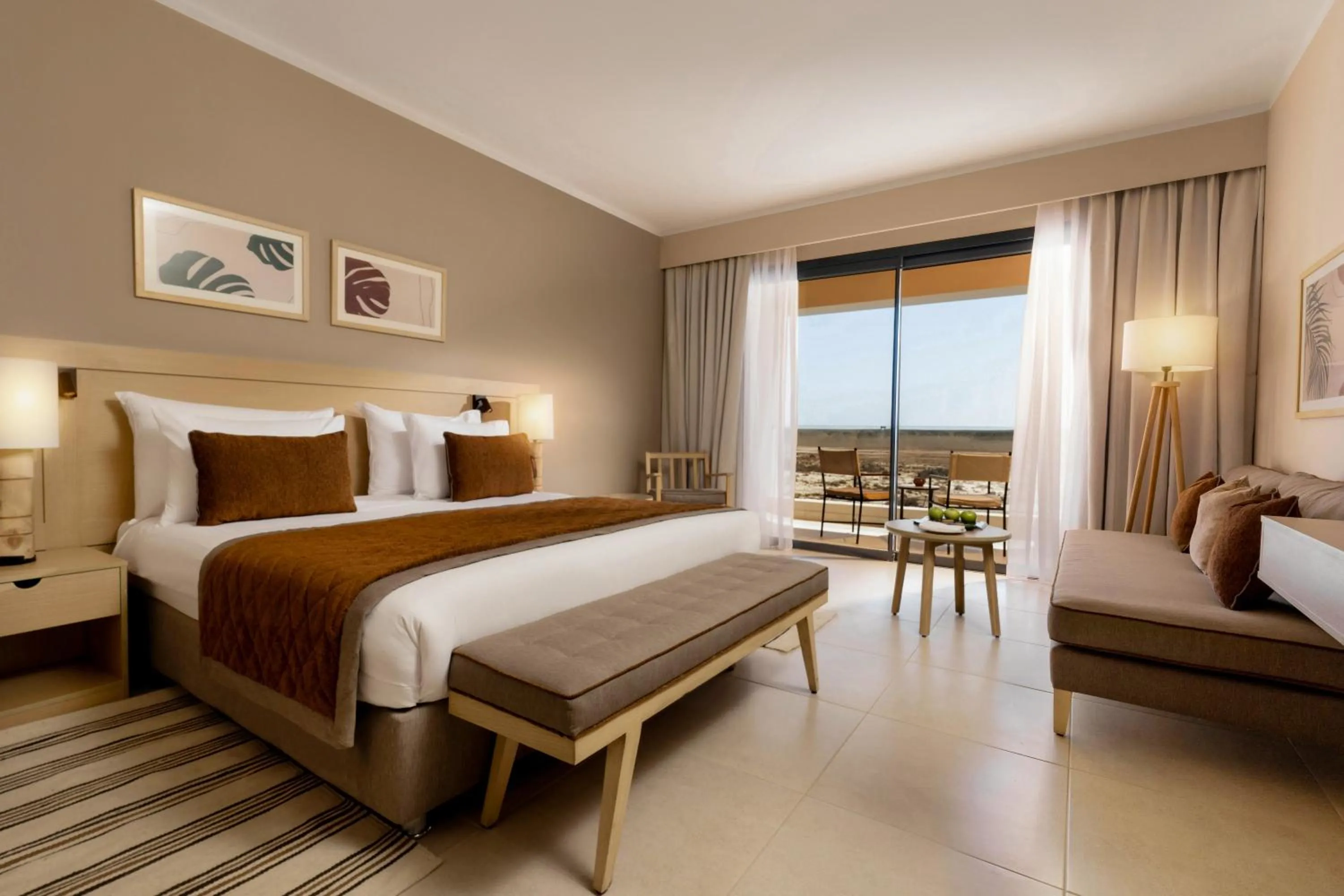 Superior Queen or Twin Beds with Sea Side View in JAZ Elite Amara