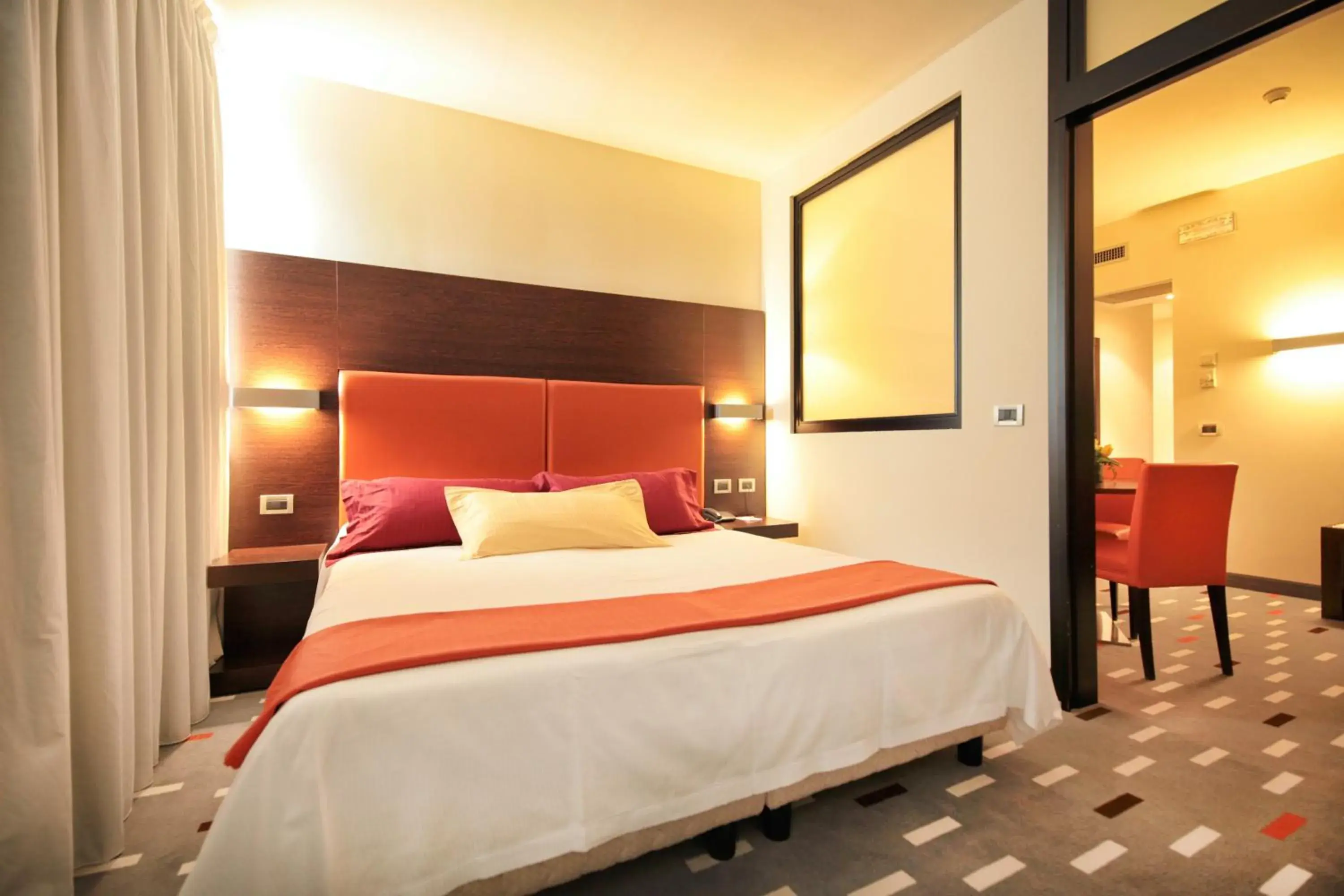 Bedroom, Bed in Hotel Major Bedroom, Bed in Hotel Major