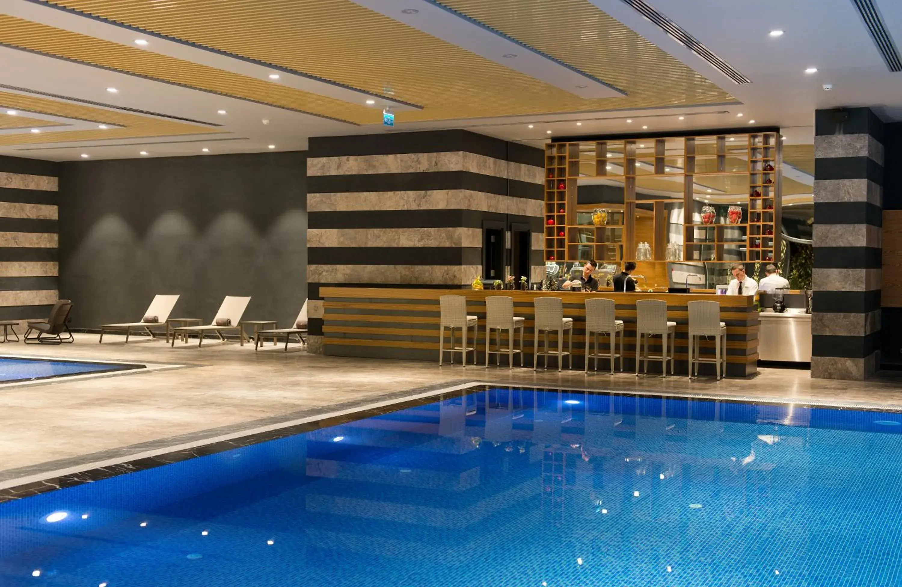 Pool view in Ramada Plaza Hotel & Spa Trabzon Pool view in Ramada Plaza Hotel & Spa Trabzon
