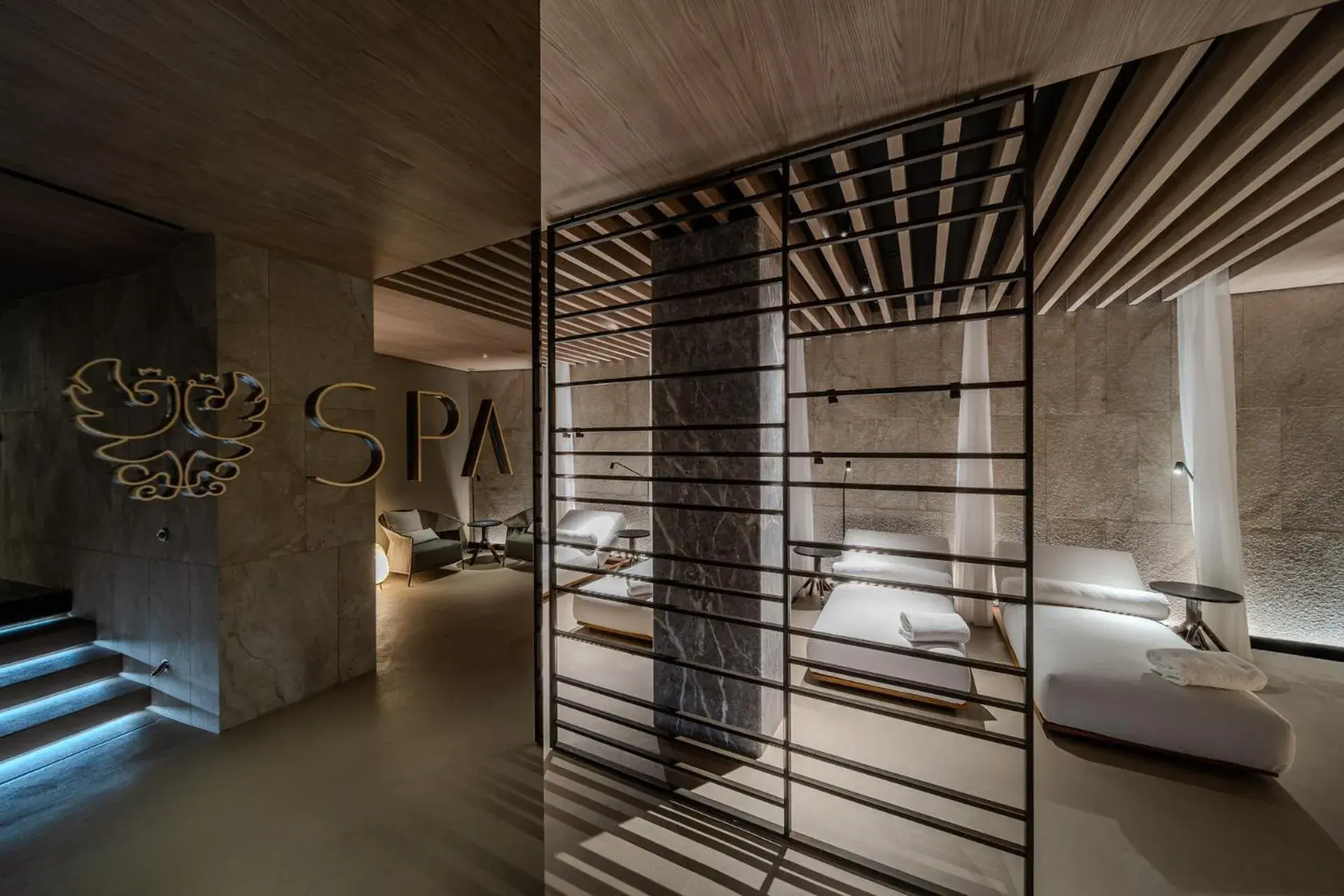 Spa and wellness centre/facilities in Grand Hotel Duchi d'Aosta Spa and wellness centre/facilities in Grand Hotel Duchi d'Aosta