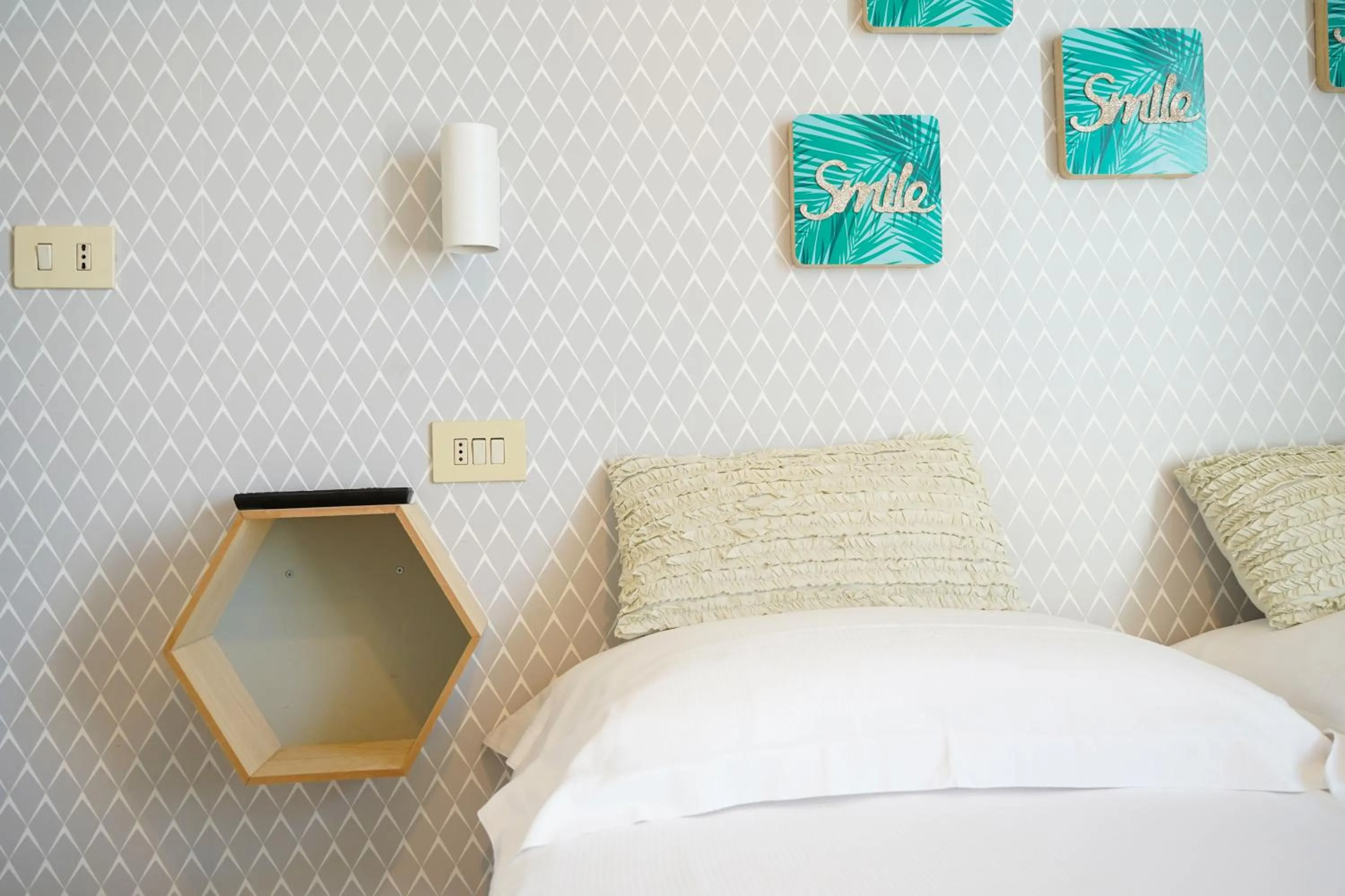 Bedroom, Bed in Hotel Rex - Lifestyle