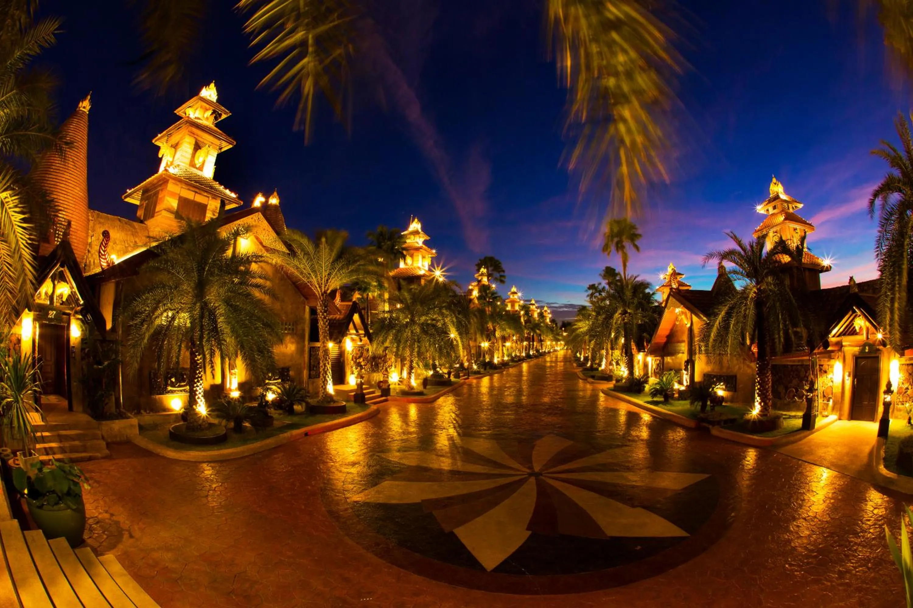 Street view in Ammata Lanta Resort