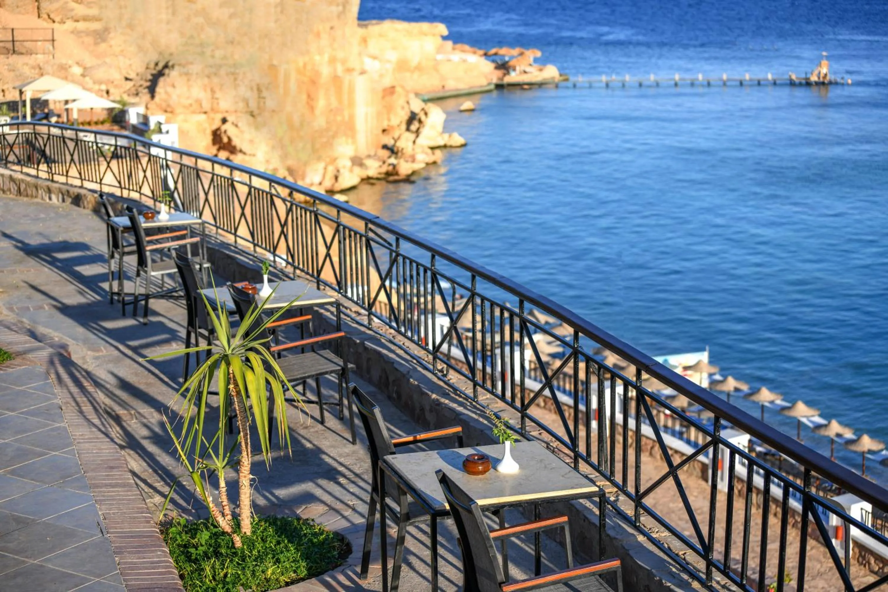Balcony/Terrace in JAZ Fanara Resort