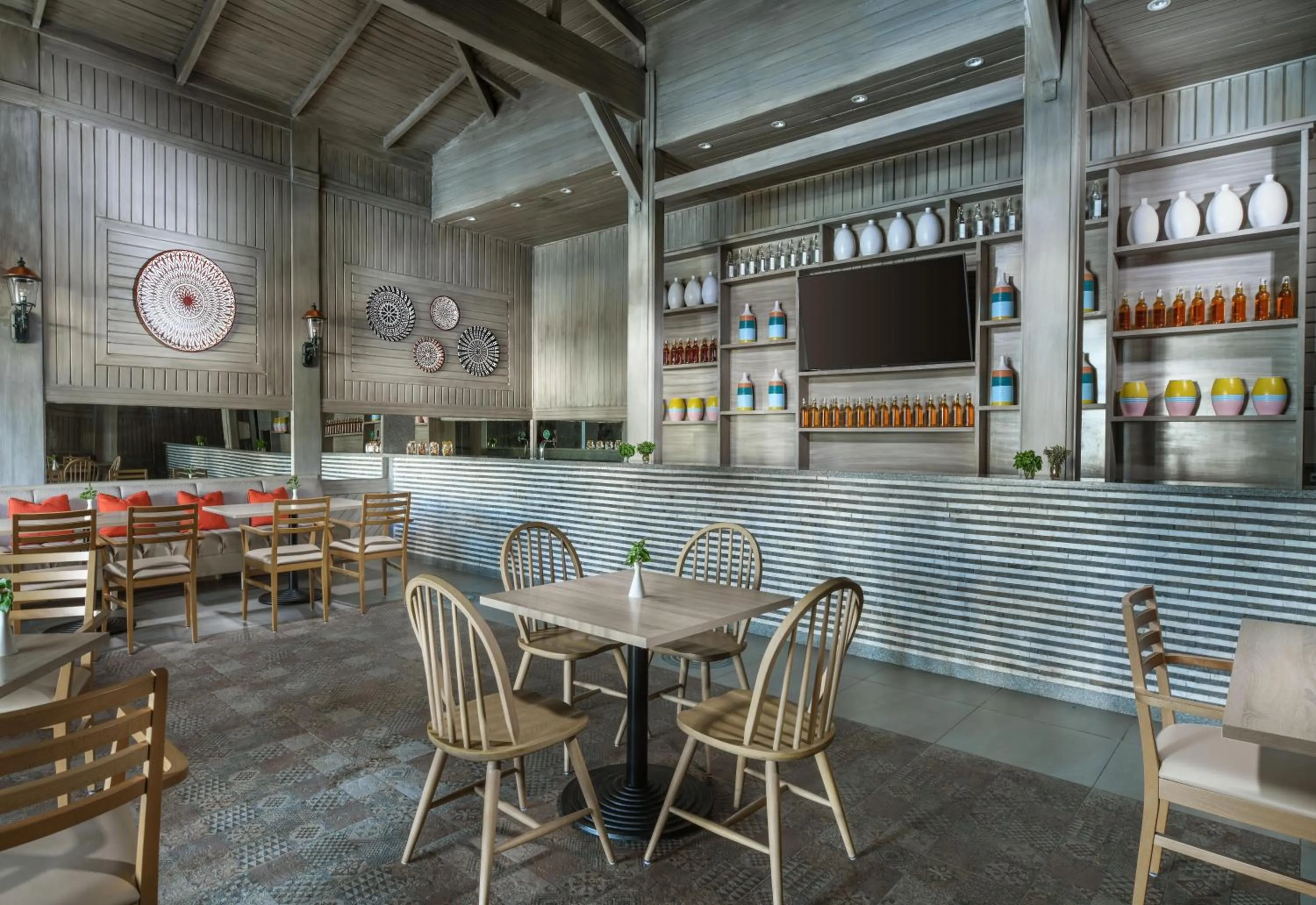 Lounge or bar in JAZ Fanara Resort