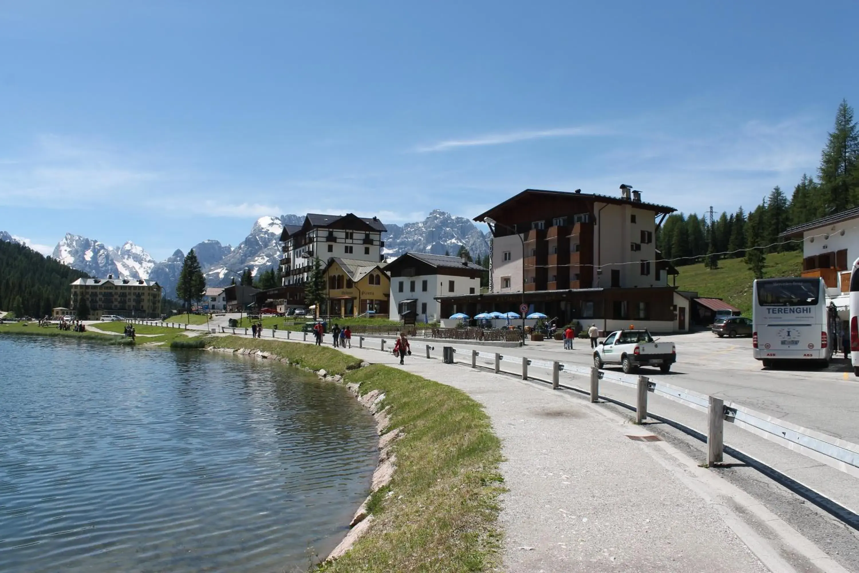 Property building in Hotel Sorapiss Property building in Hotel Sorapiss
