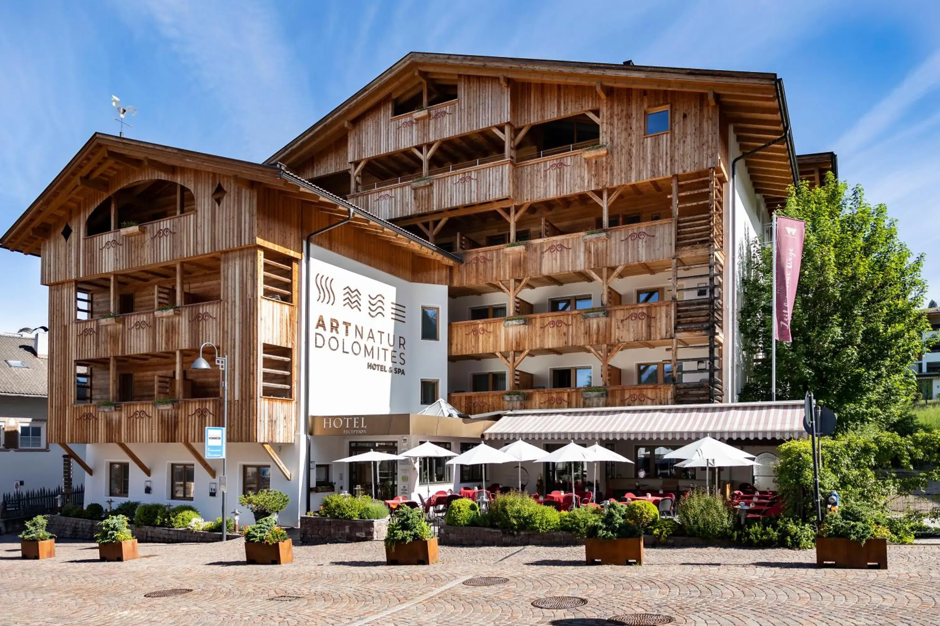 Facade/entrance in Artnatur Dolomites Hotel & Spa Facade/entrance in Artnatur Dolomites Hotel & Spa