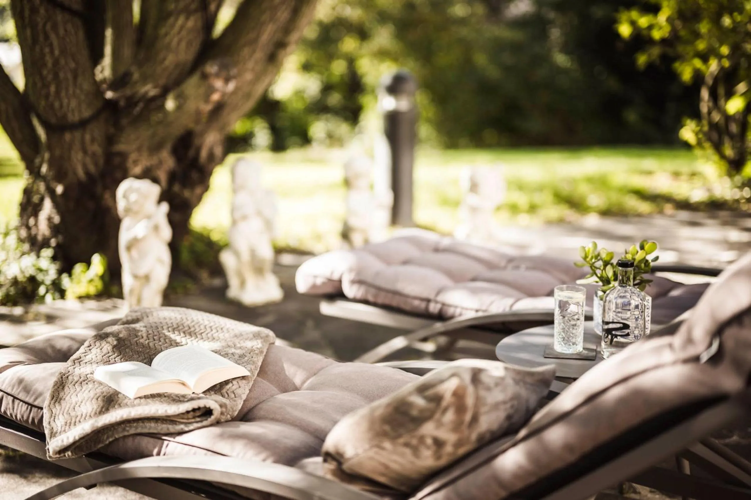 Garden view in Romantik Hotel & Restaurant Stafler