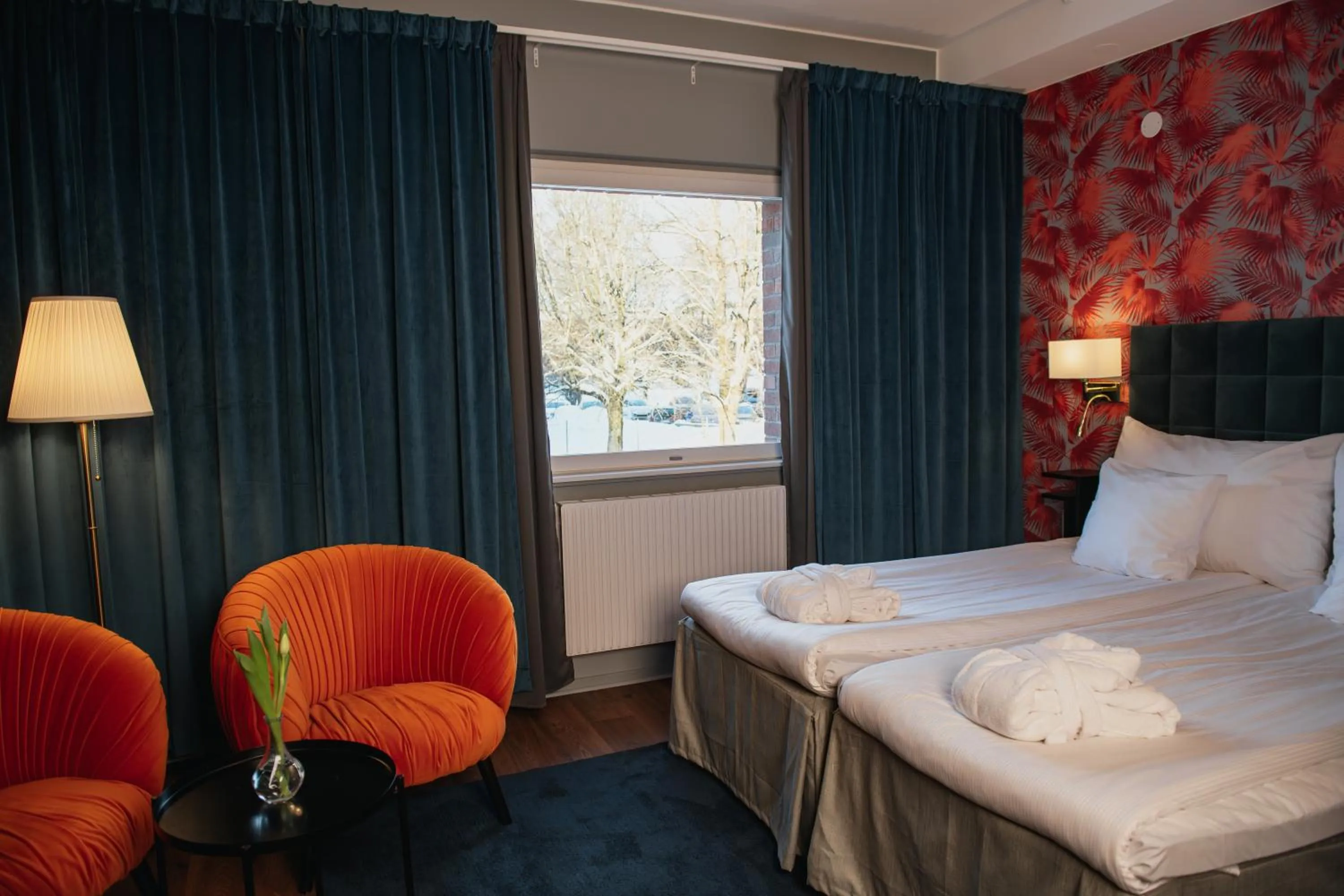 Bed in Quality Hotel Galaxen