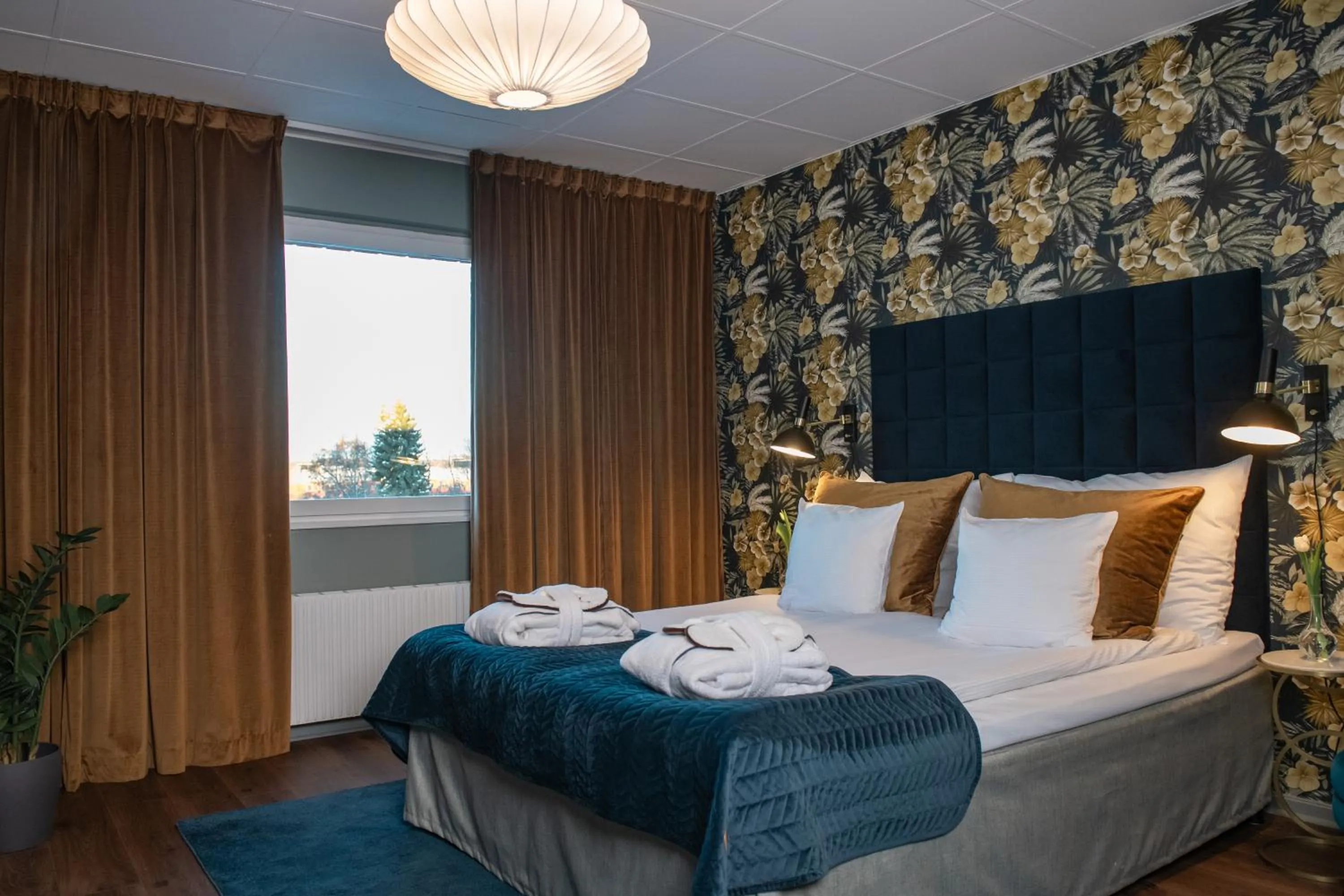Bedroom, Bed in Quality Hotel Galaxen