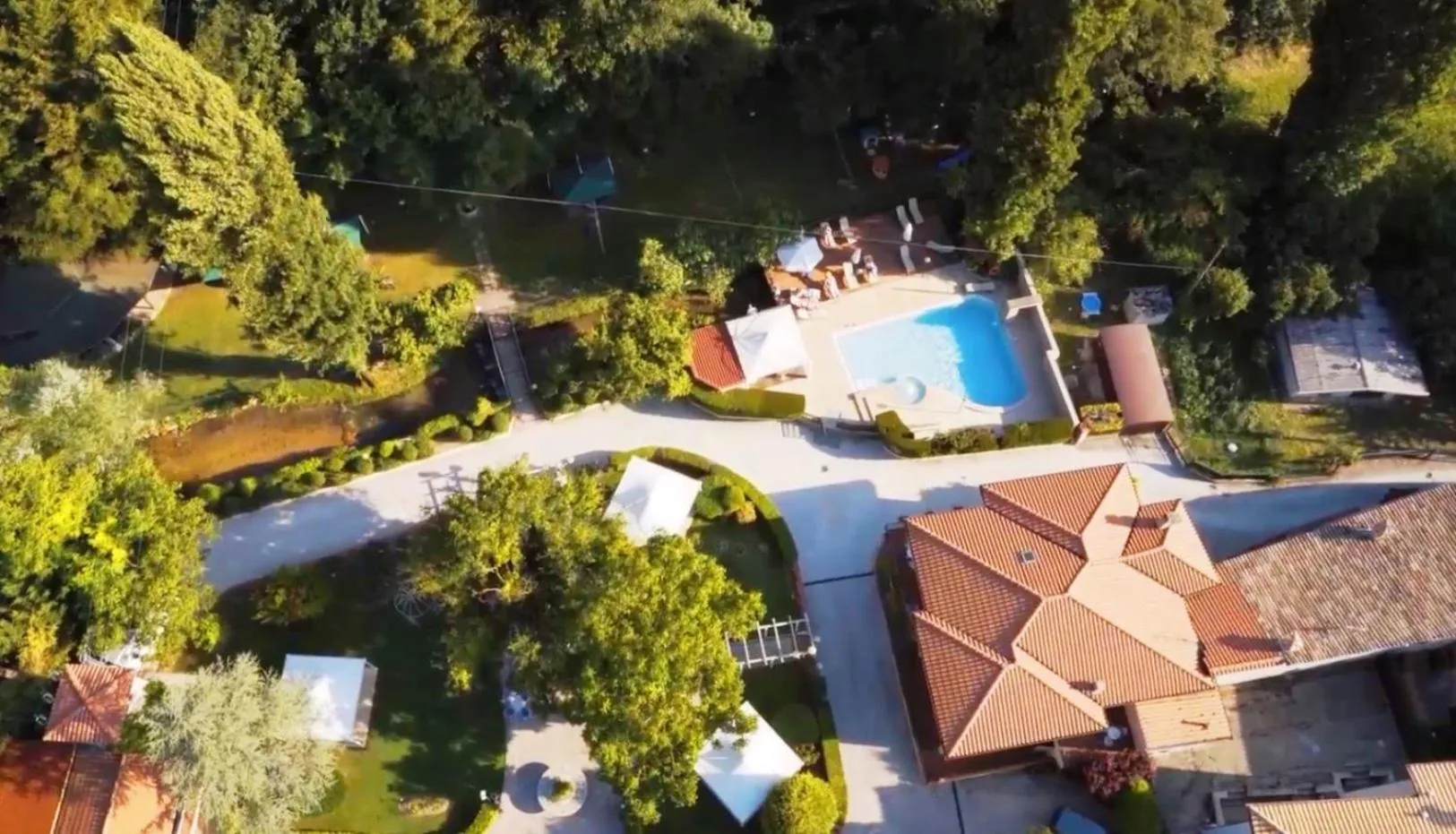 Swimming pool in Guesia Village Hotel e Spa