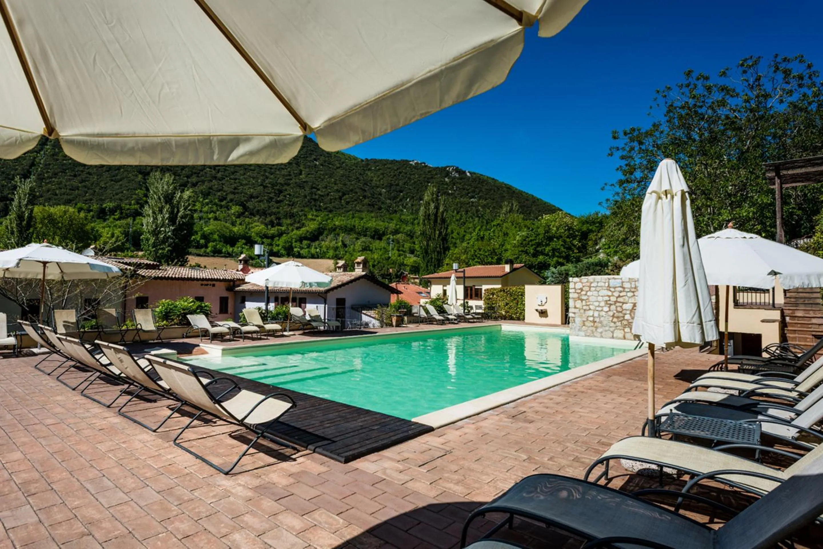 Swimming pool in Guesia Village Hotel e Spa