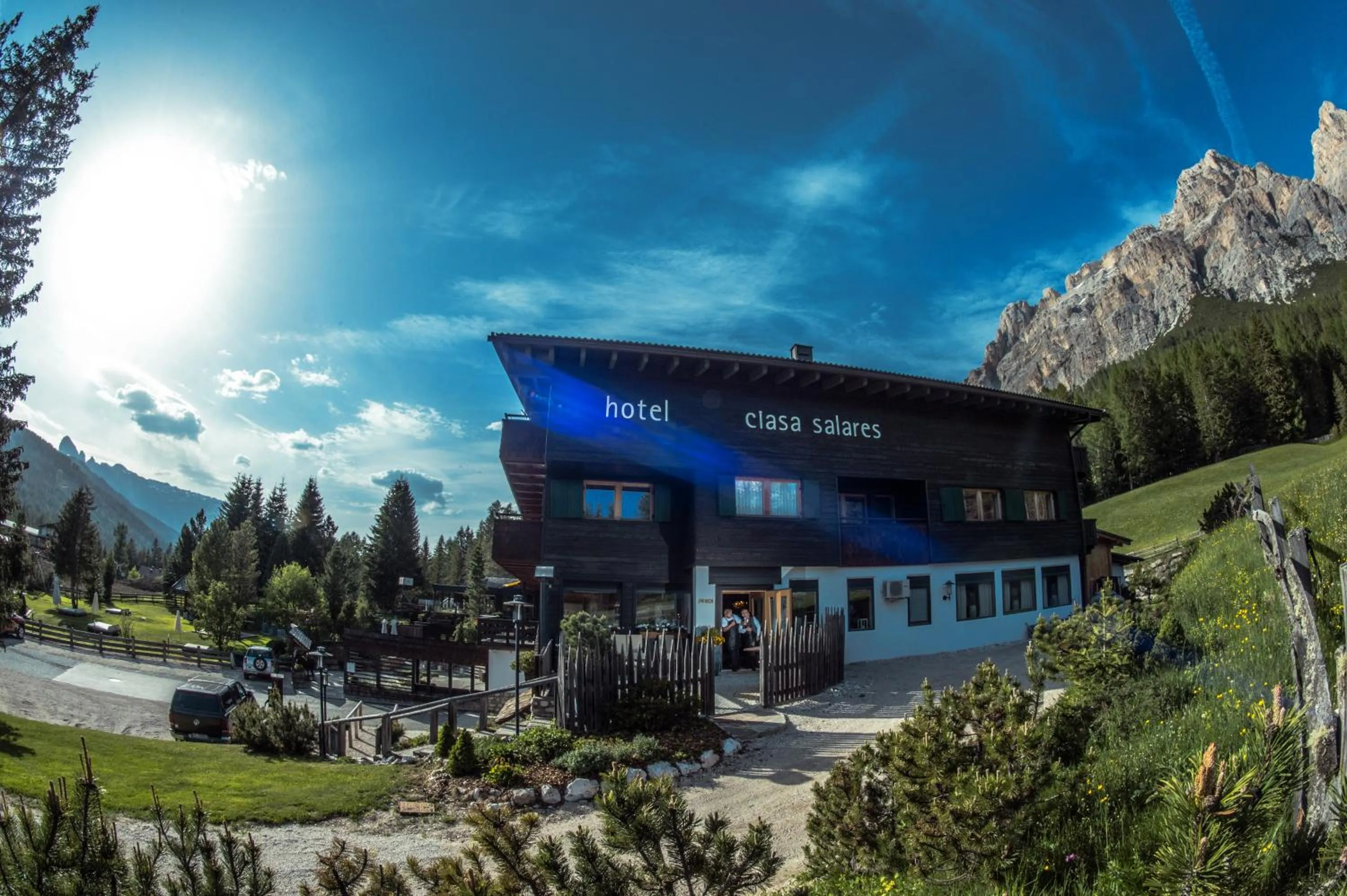 Property building in Hotel Ciasa Salares