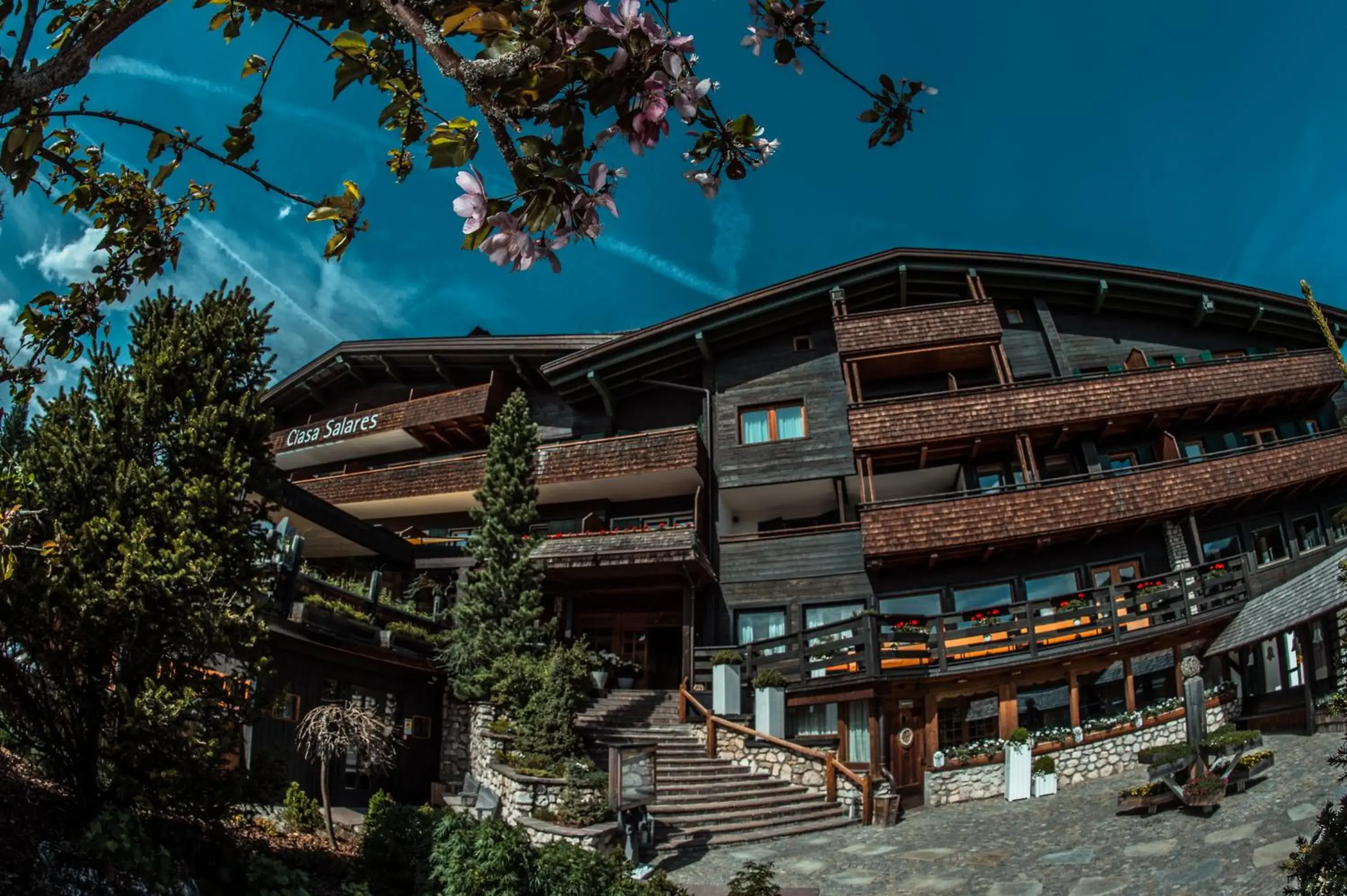 Property building in Hotel Ciasa Salares Property building in Hotel Ciasa Salares