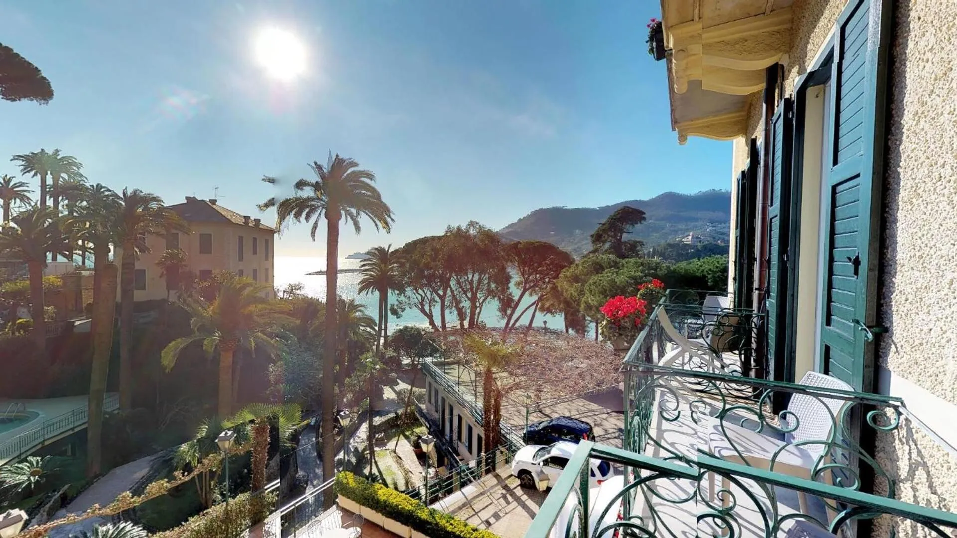 Sea view in Hotel Metropole