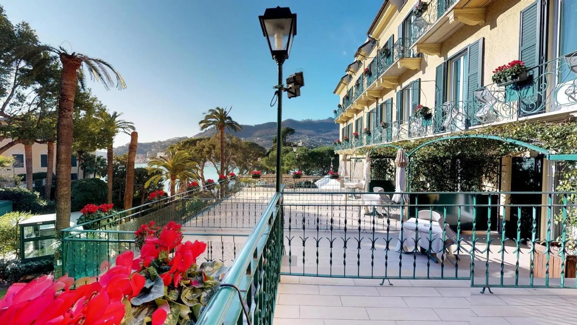 Balcony/Terrace in Hotel Metropole