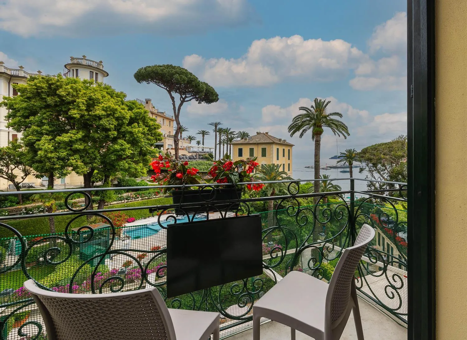 Balcony/Terrace in Hotel Metropole