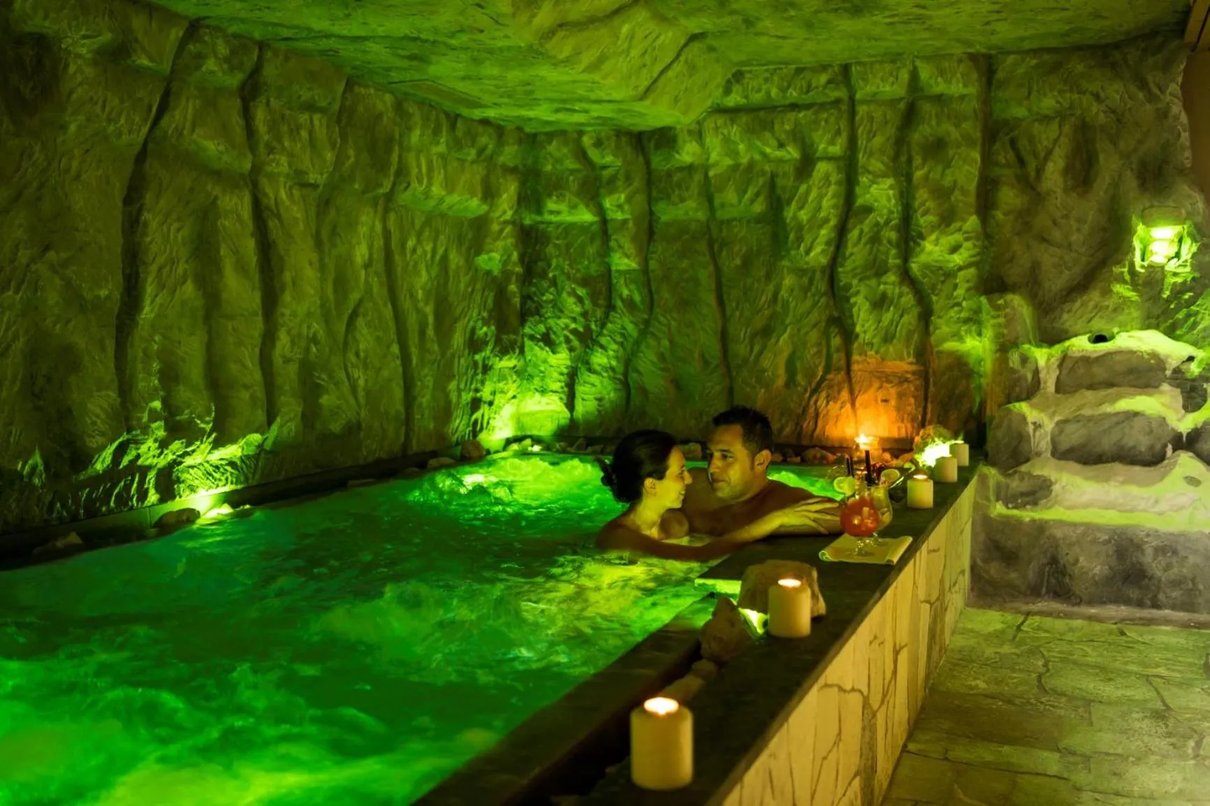 Spa and wellness centre/facilities in ABINEA Dolomiti Romantic SPA