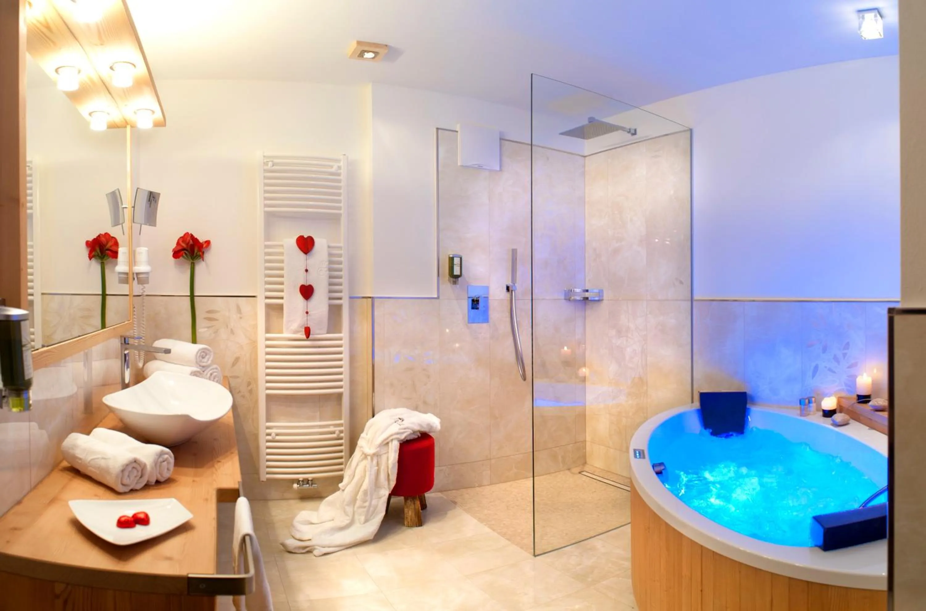 Shower in ABINEA Dolomiti Romantic SPA