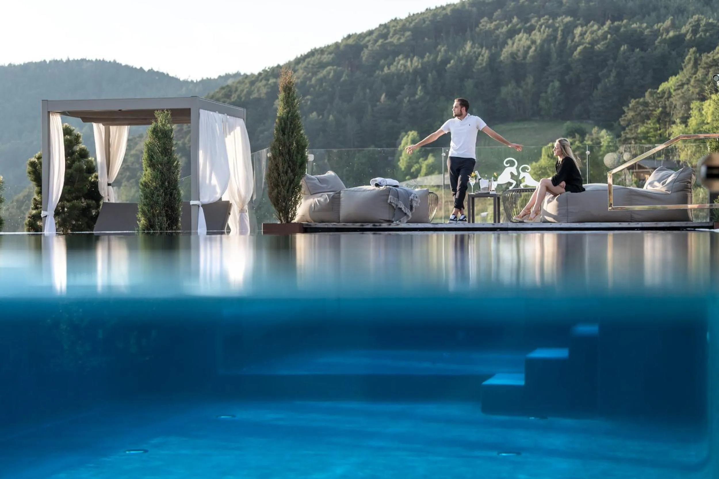 Swimming pool in ABINEA Dolomiti Romantic SPA