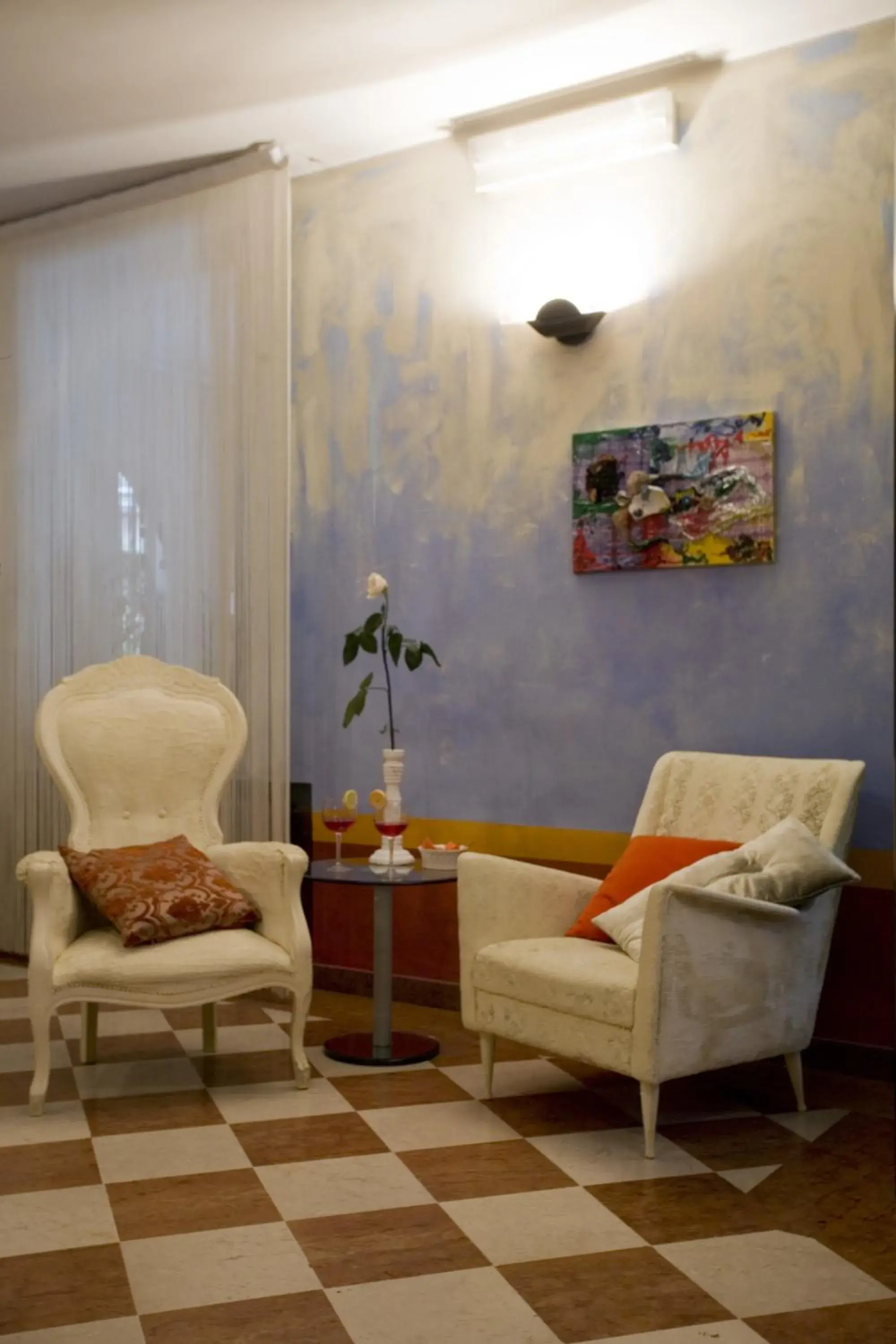 Lobby or reception in Art Hotel Al Fagiano Lobby or reception in Art Hotel Al Fagiano