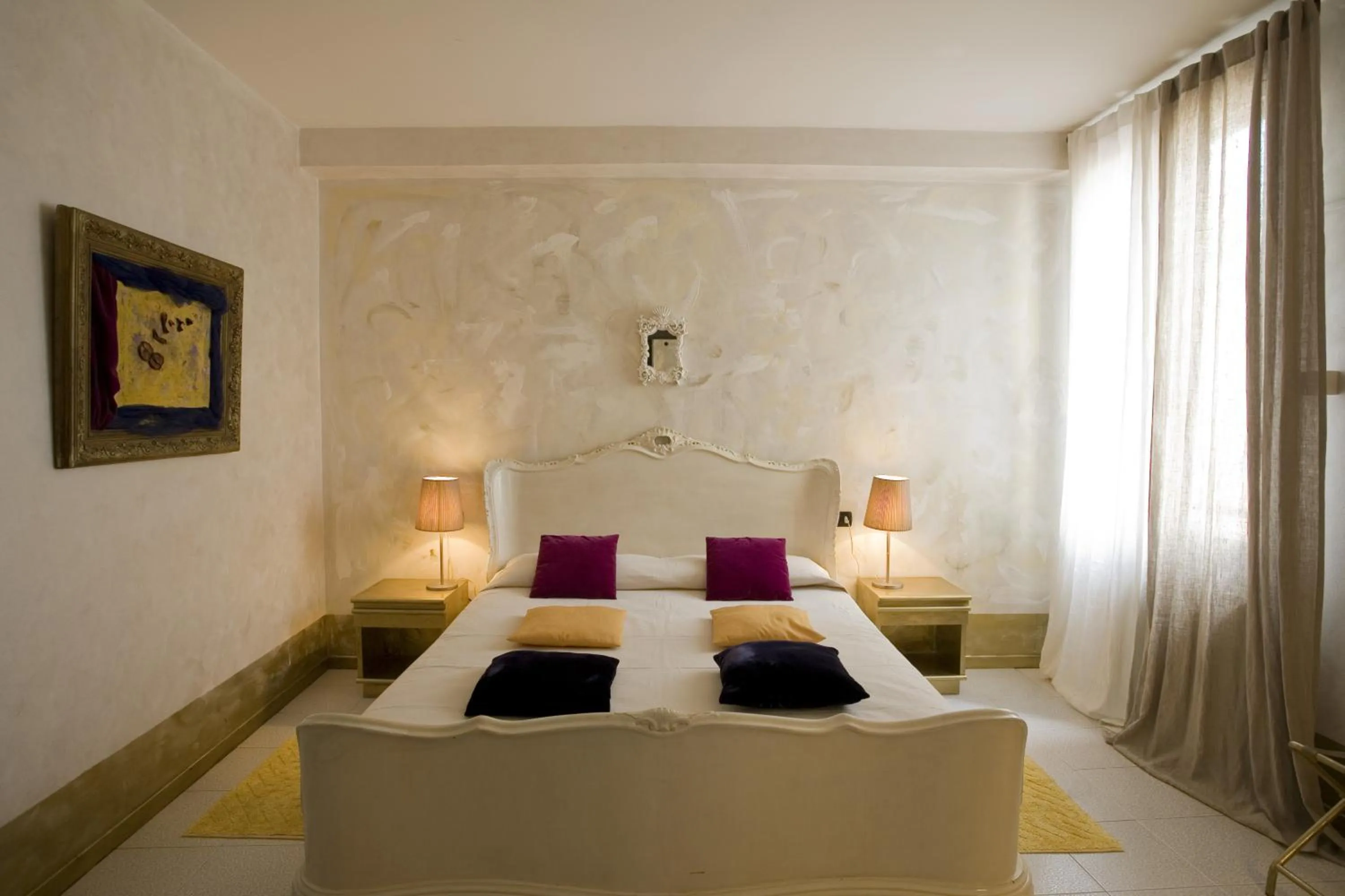 Bedroom, Bed in Art Hotel Al Fagiano
