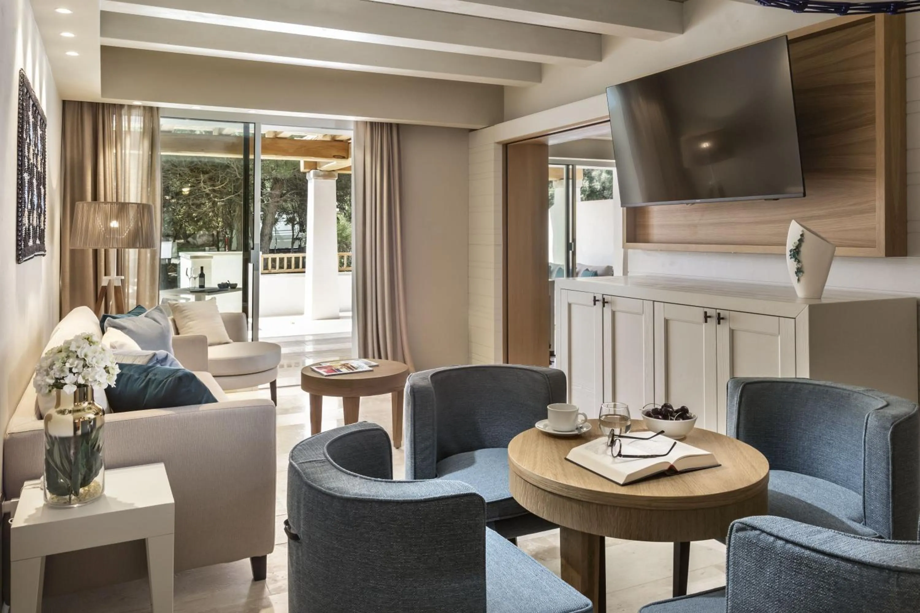Seating area in Hotel La Bisaccia