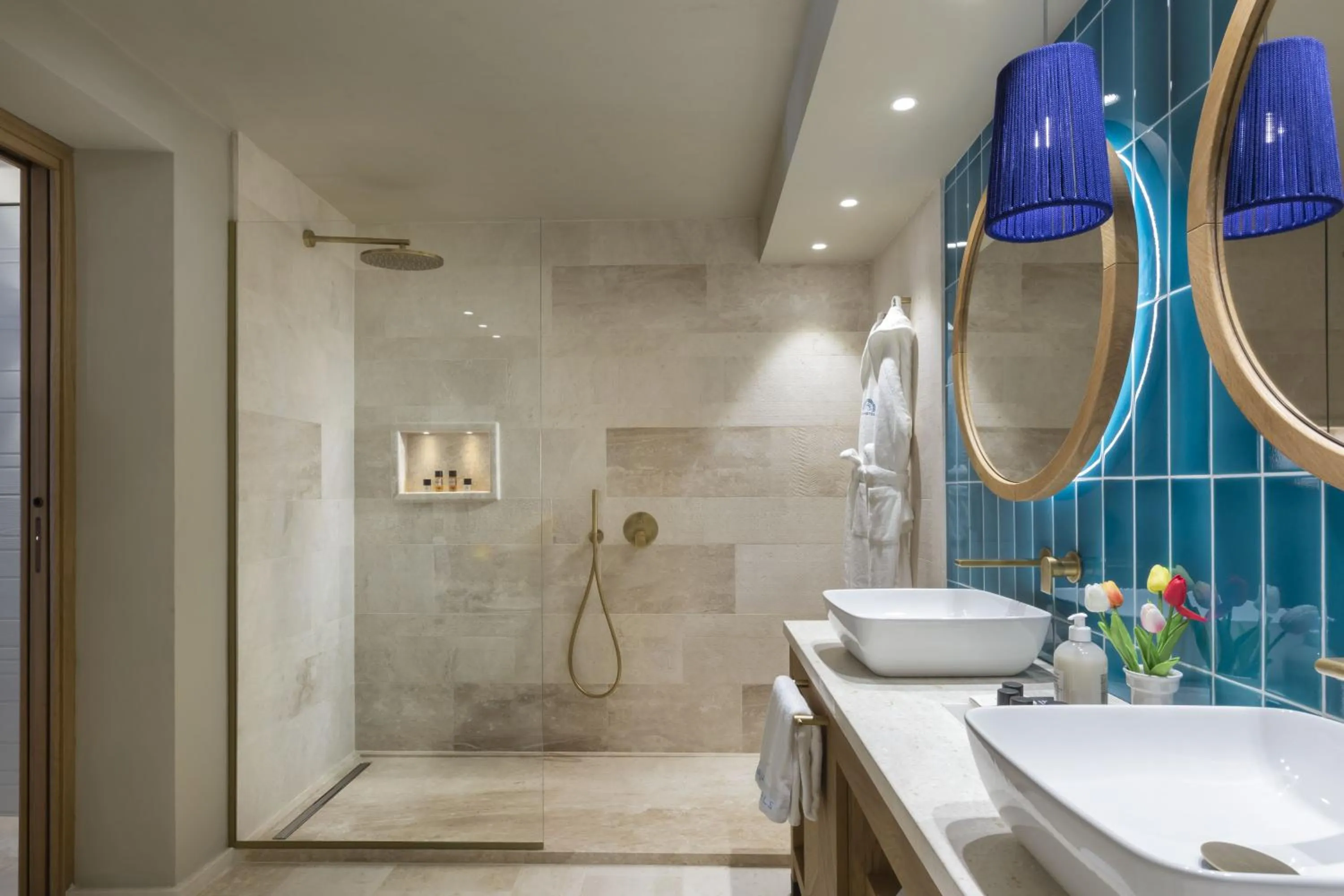 Bathroom in Hotel La Bisaccia