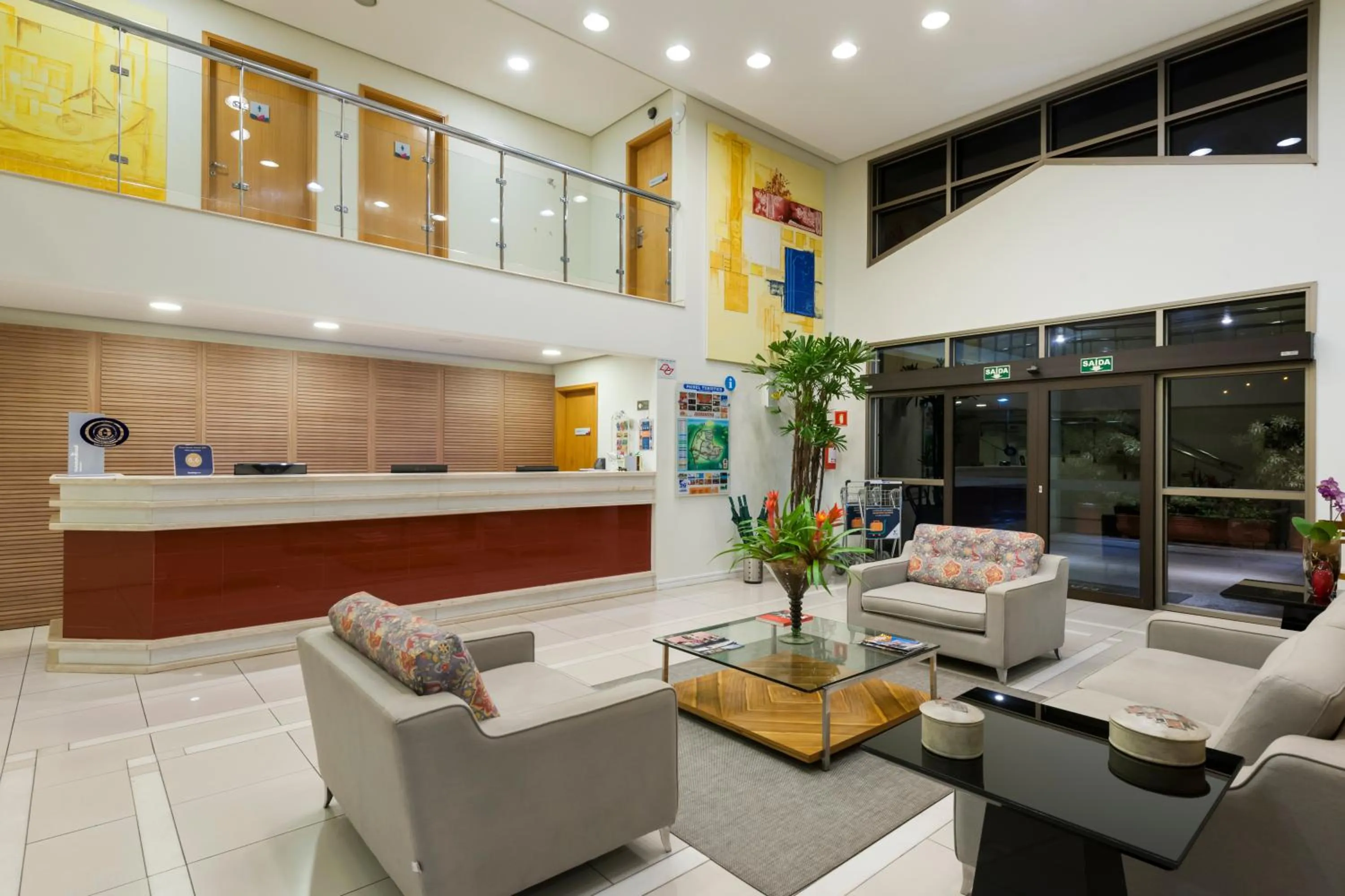 Lobby or reception in Matiz Jaguariúna