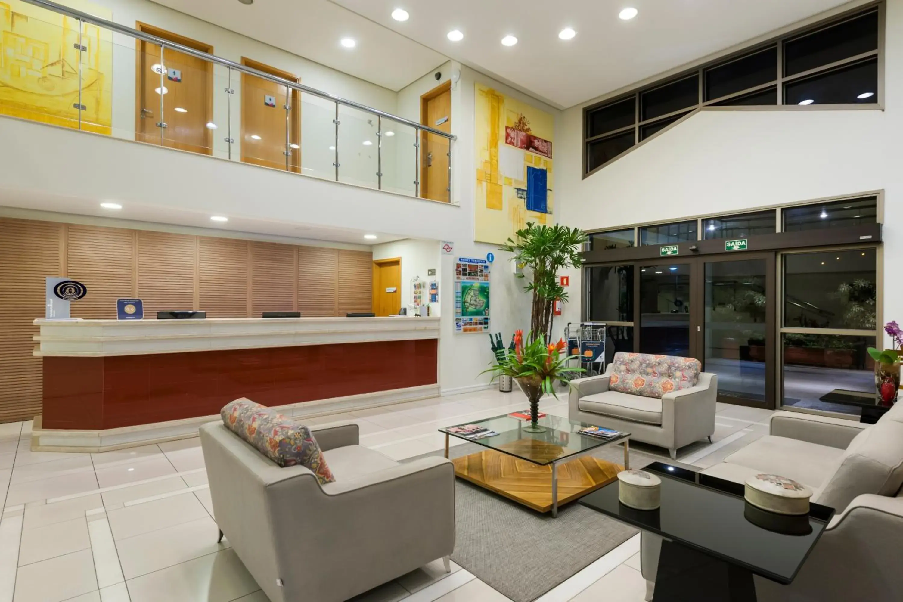 Lobby or reception in Matiz Jaguariúna Lobby or reception in Matiz Jaguariúna