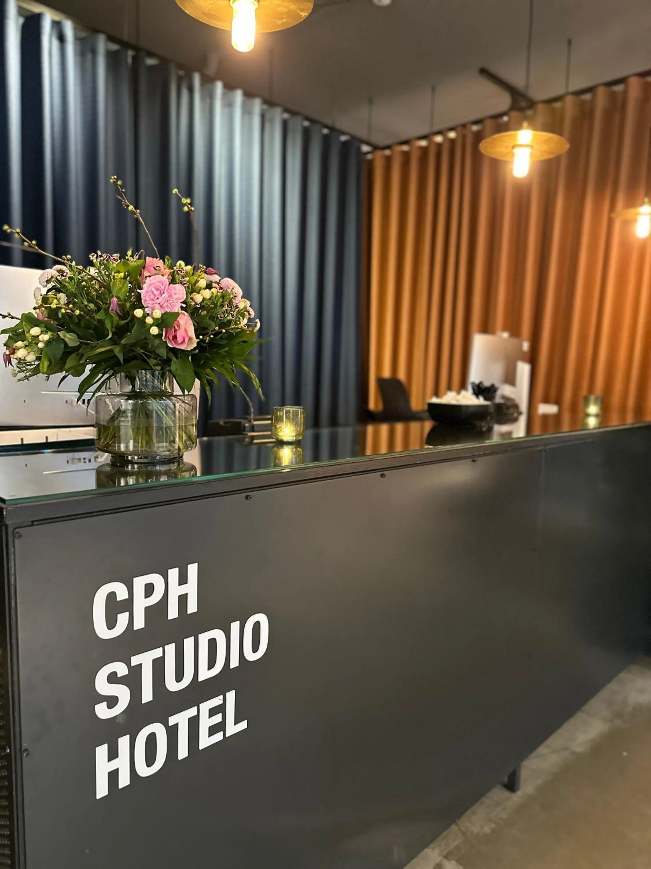 Lobby or reception in CPH Studio Hotel