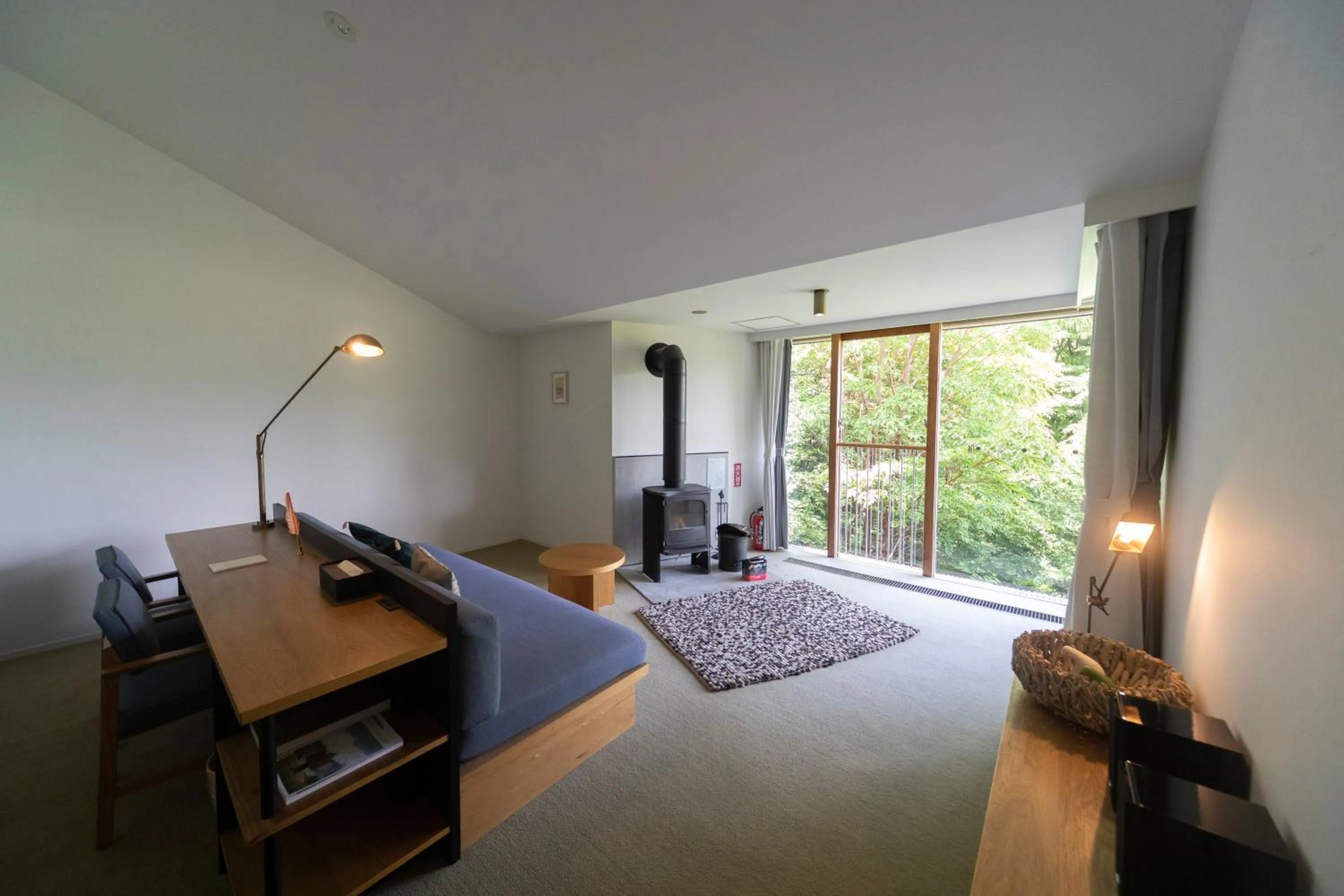 Adjoining Deluxe Double Room with Wood Stove (2 rooms)　 in Hakone Retreat Före
