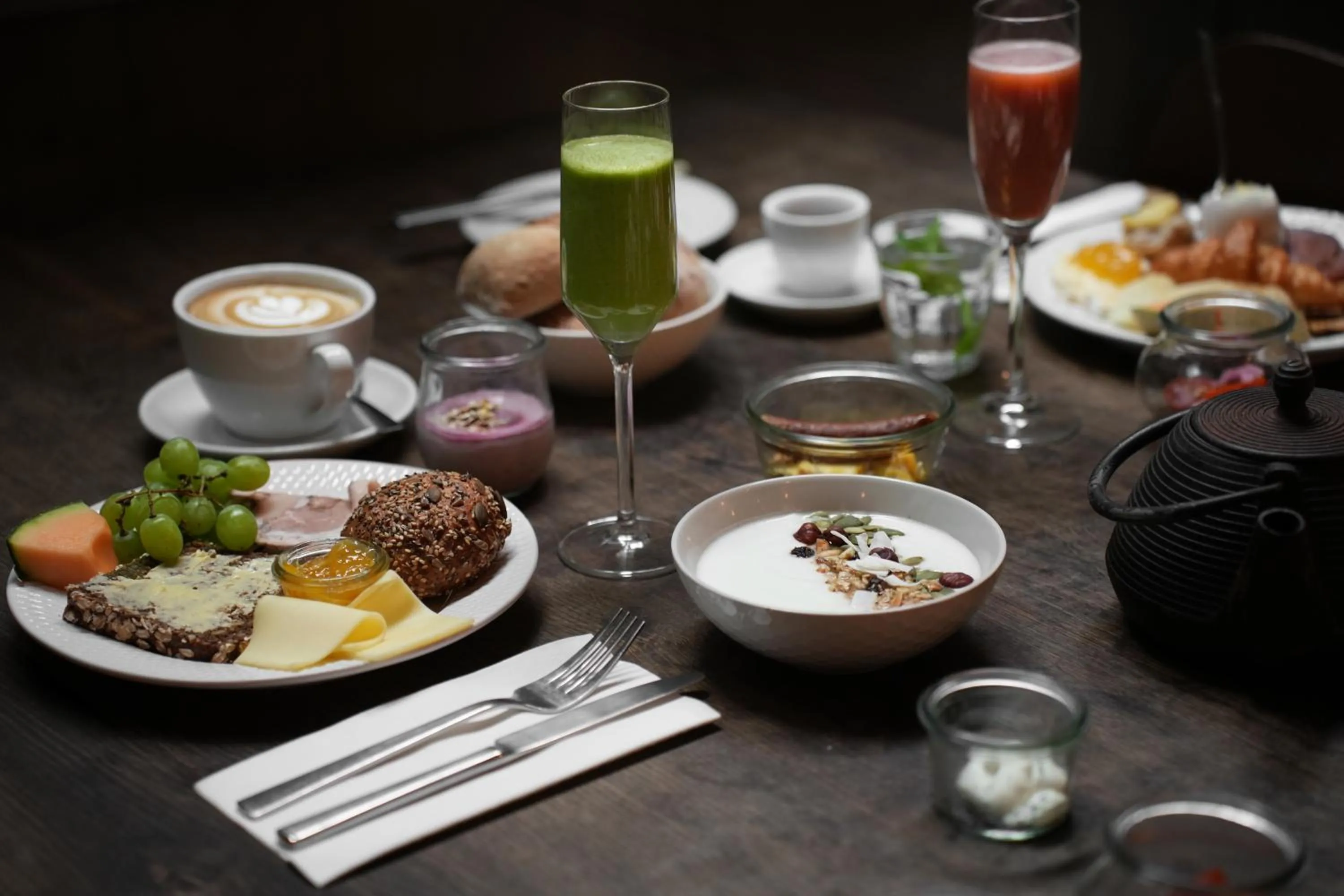Food and drinks in Boutique Hotel SP34