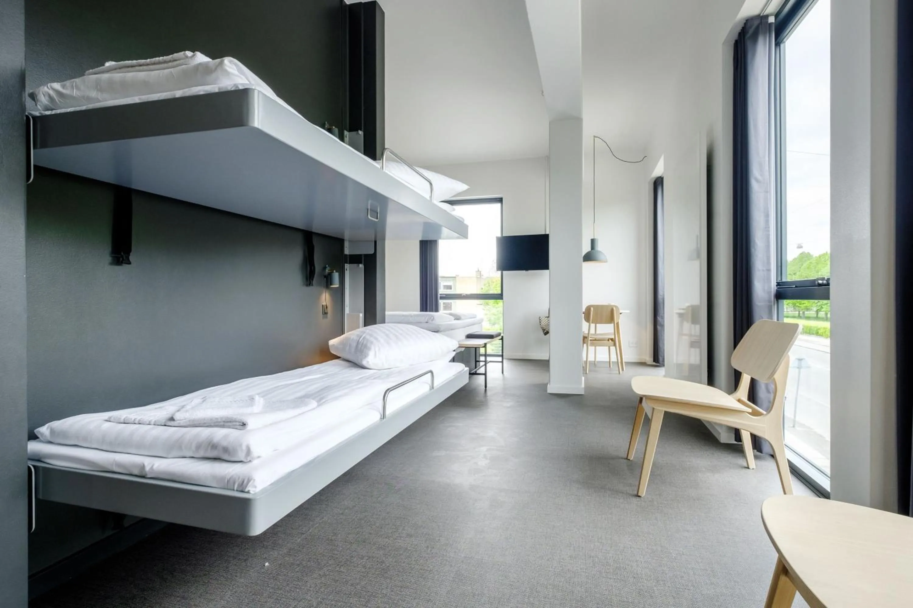 Photo of the whole room, Bed in Four Points Flex by Sheraton Copenhagen Airport