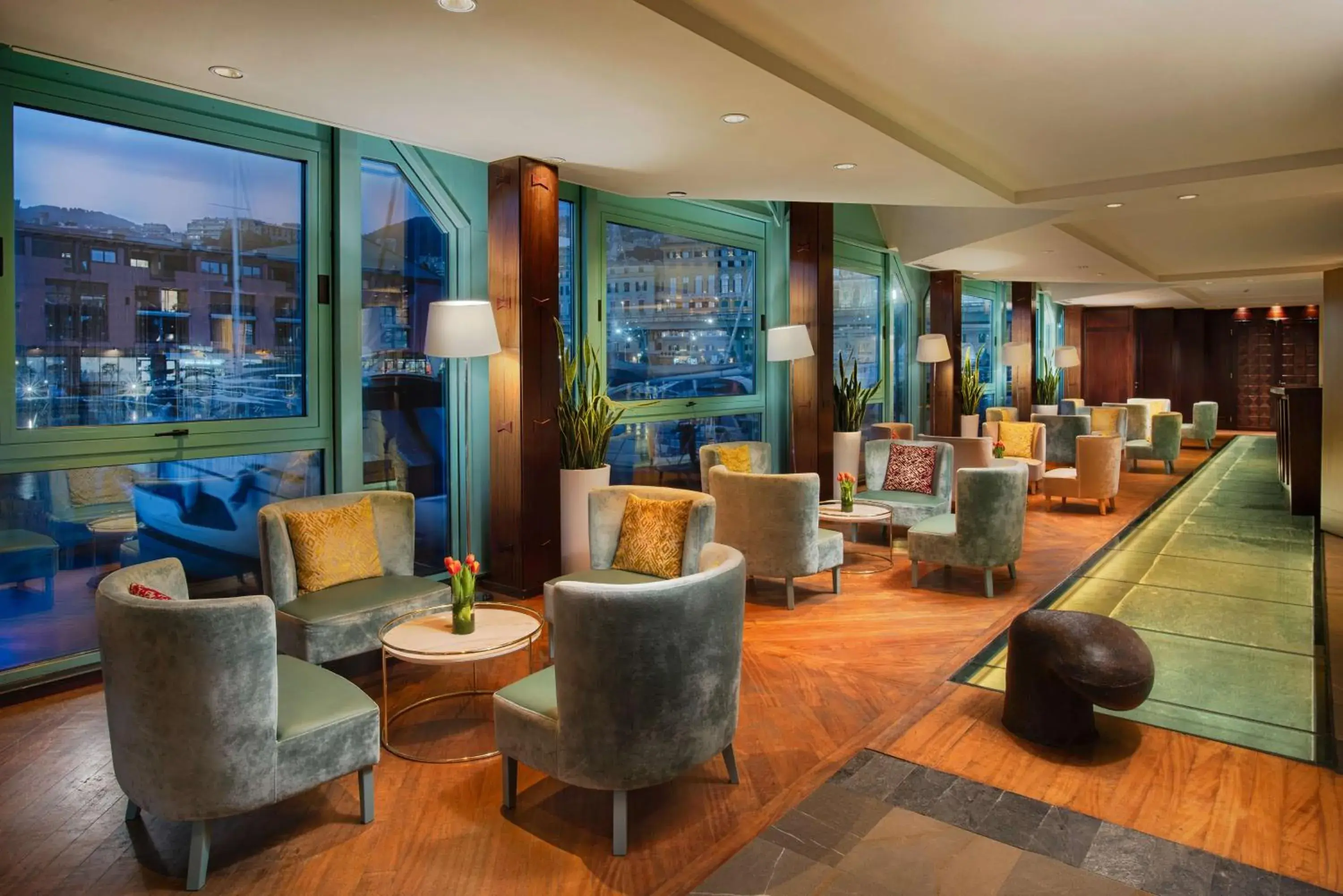 Lobby or reception in NH Collection Genova Marina Lobby or reception in NH Collection Genova Marina