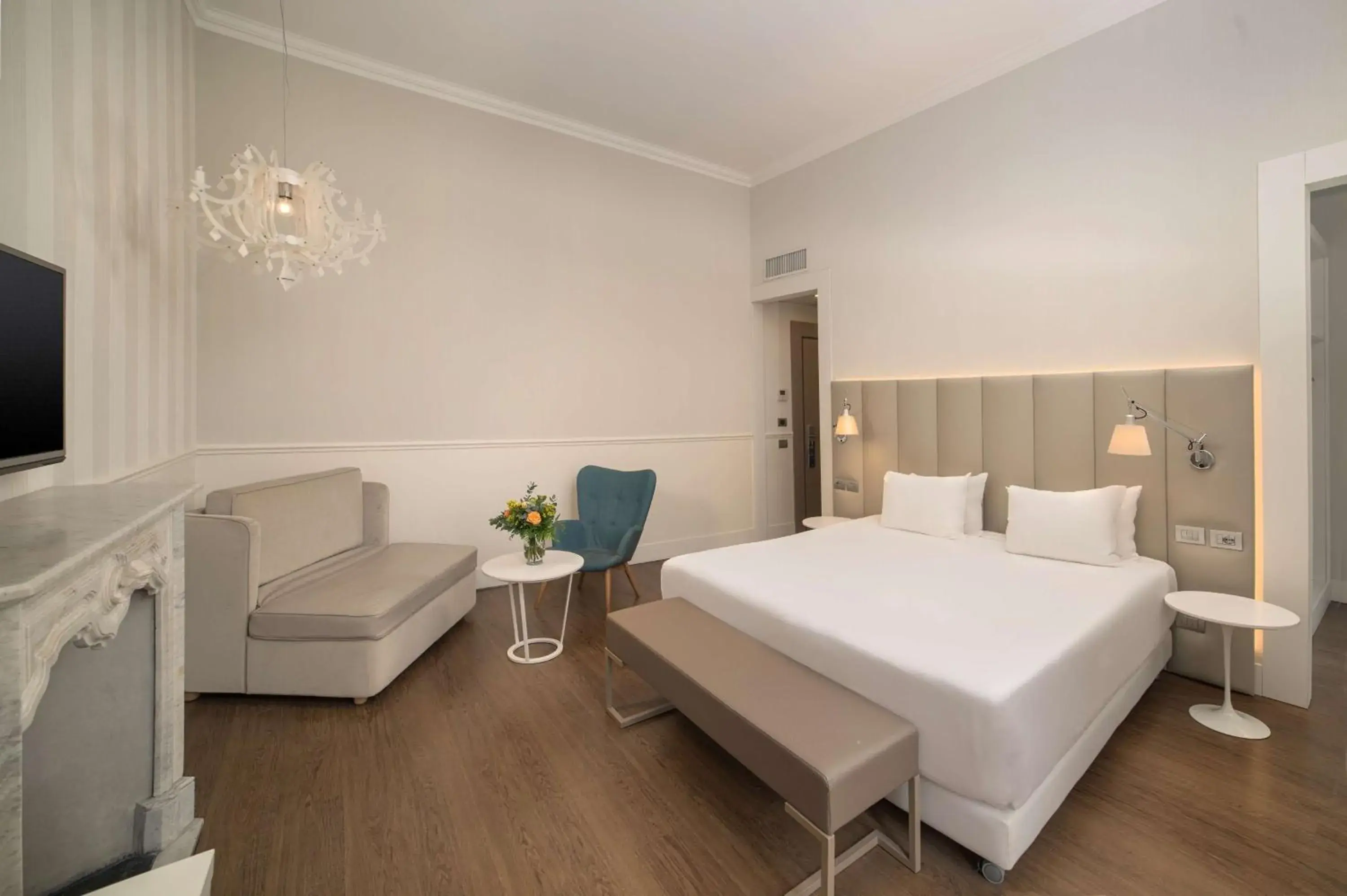 Bedroom, Bed in NH Genova Centro Bedroom, Bed in NH Genova Centro