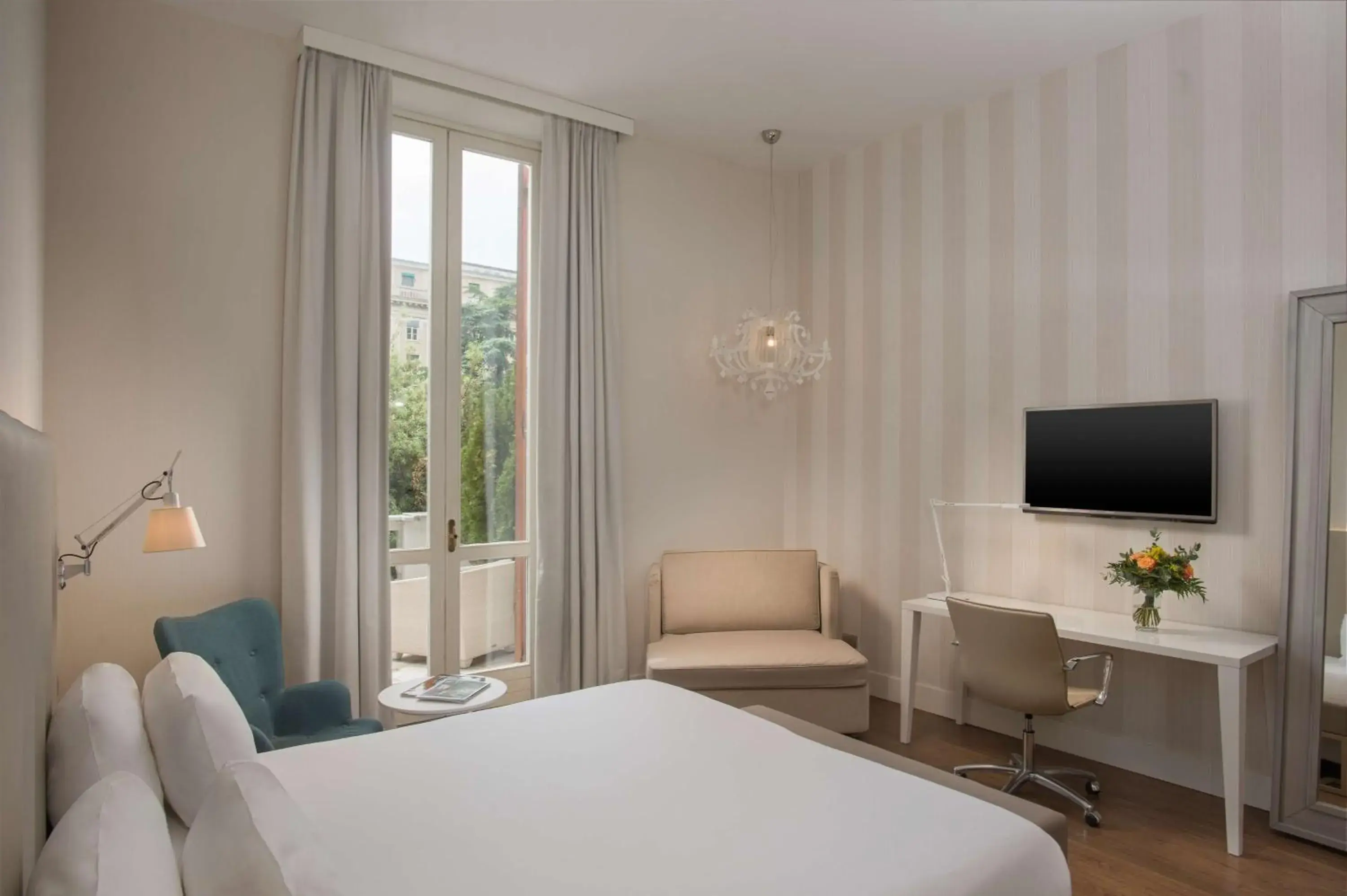 Bedroom, Bed in NH Genova Centro Bedroom, Bed in NH Genova Centro