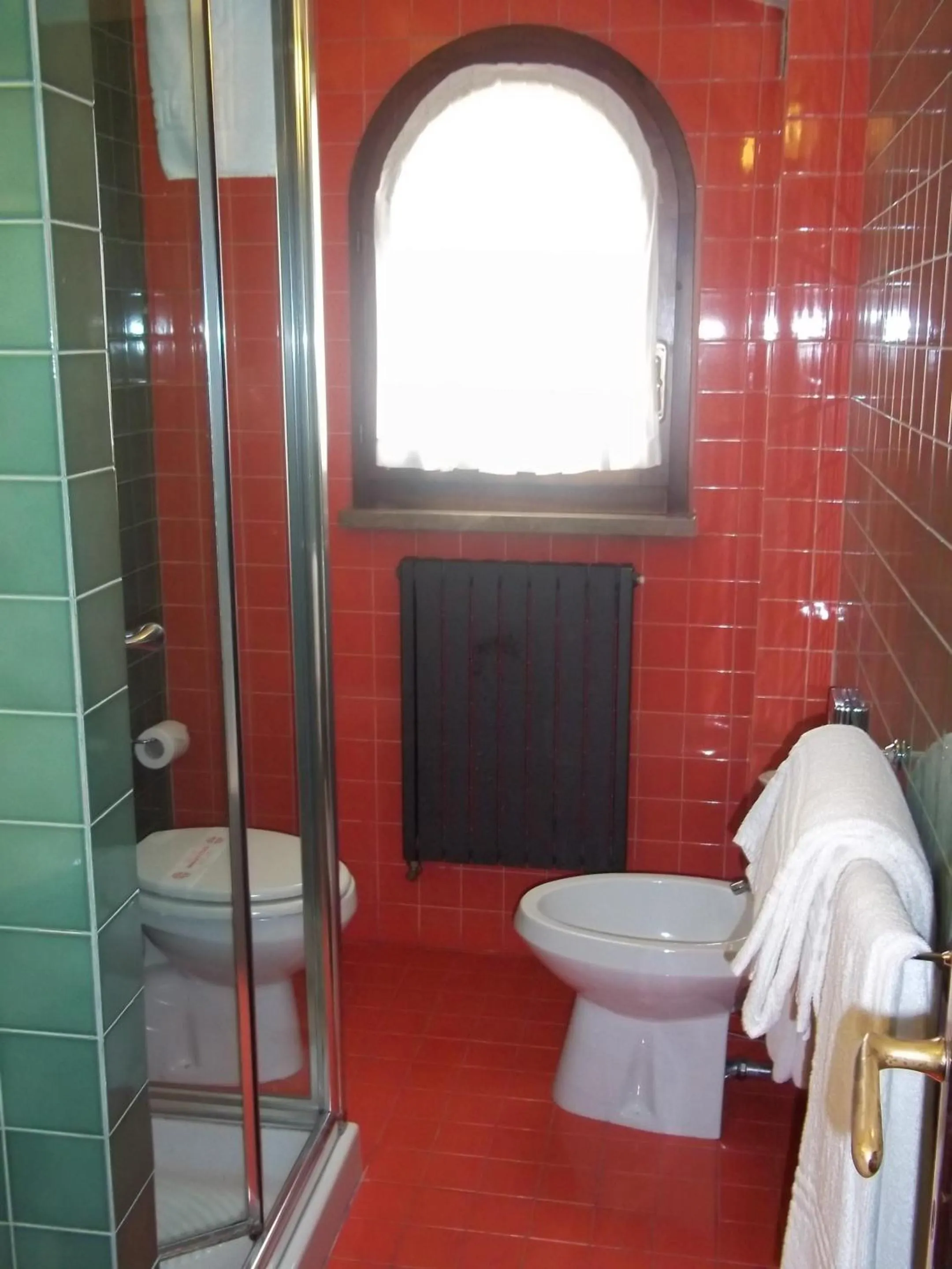 Toilet in Hotel Cristoforo Colombo