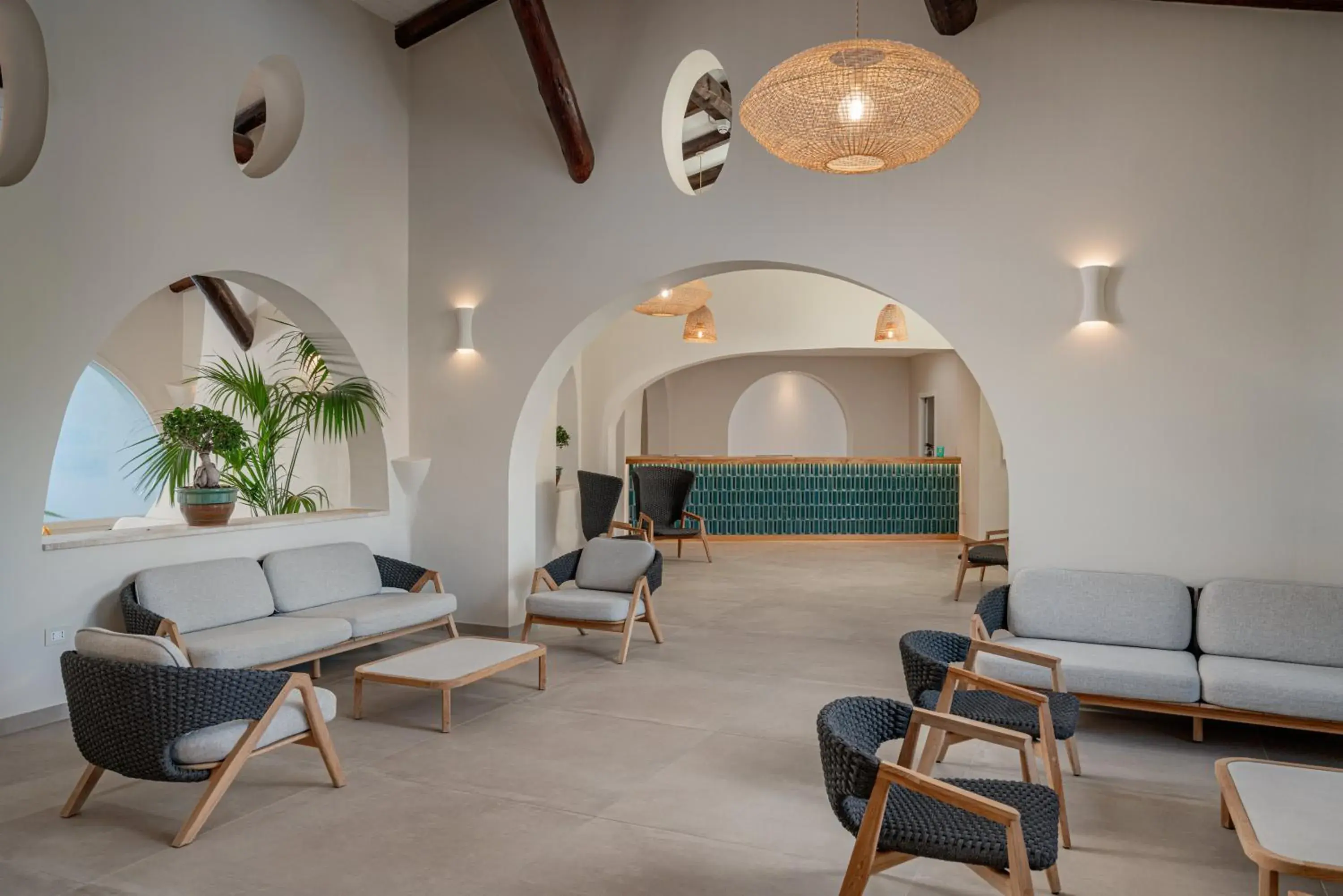Lobby or reception in Club Esse Cala Bitta Lobby or reception in Club Esse Cala Bitta