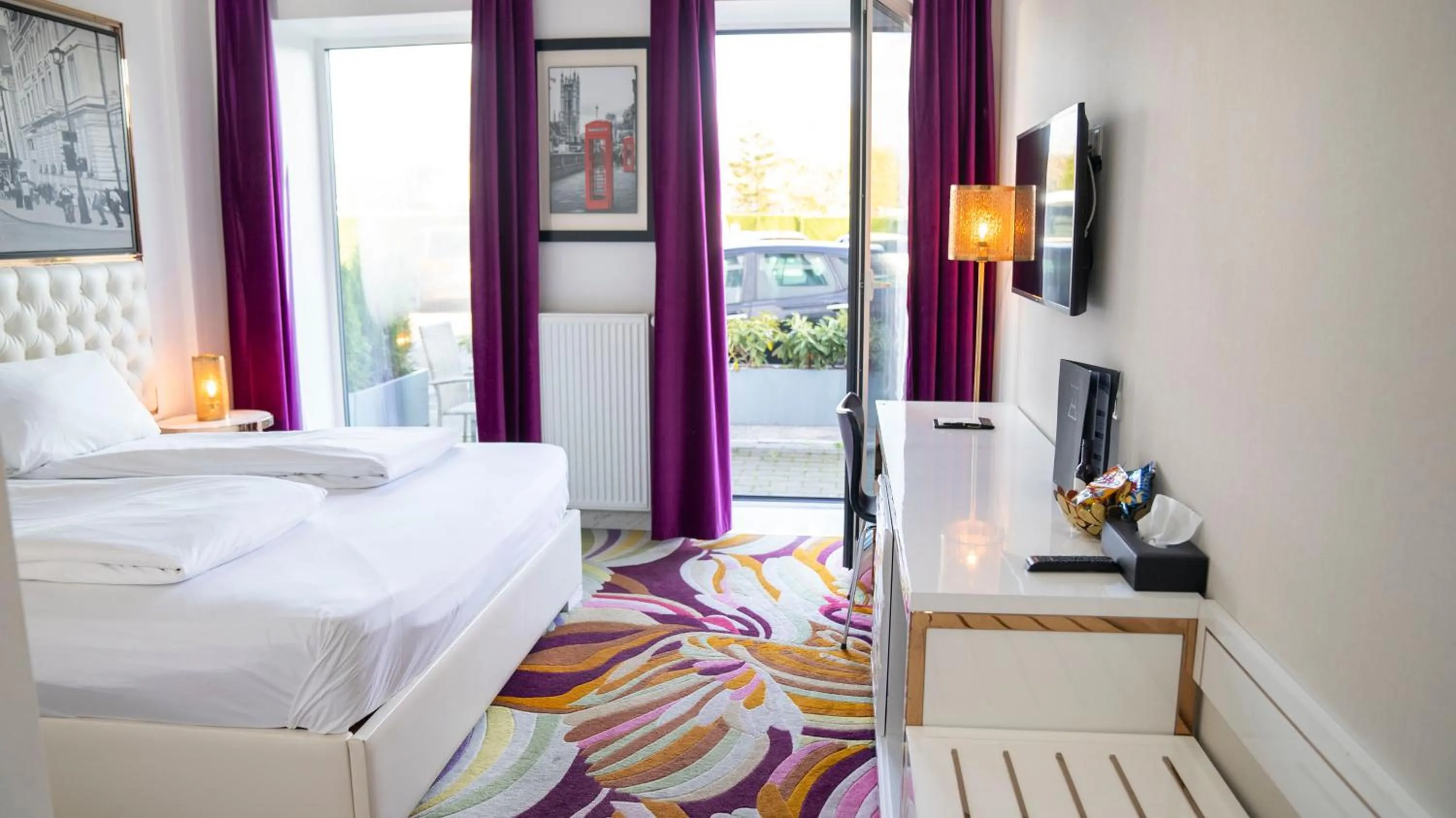 View (from property/room), Bed in A Hotels Glostrup