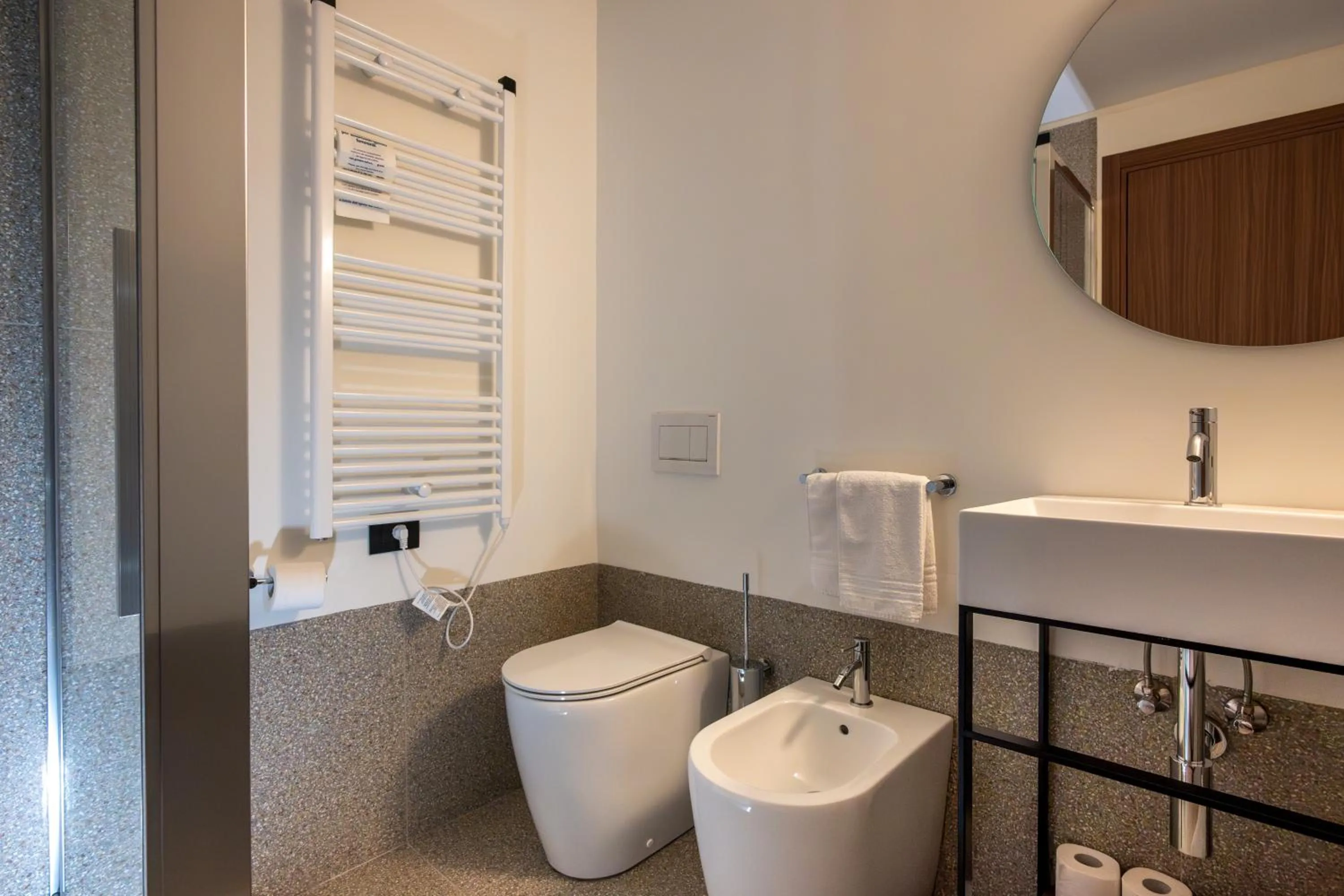 Toilet in Hotel Casa Del Pellegrino
