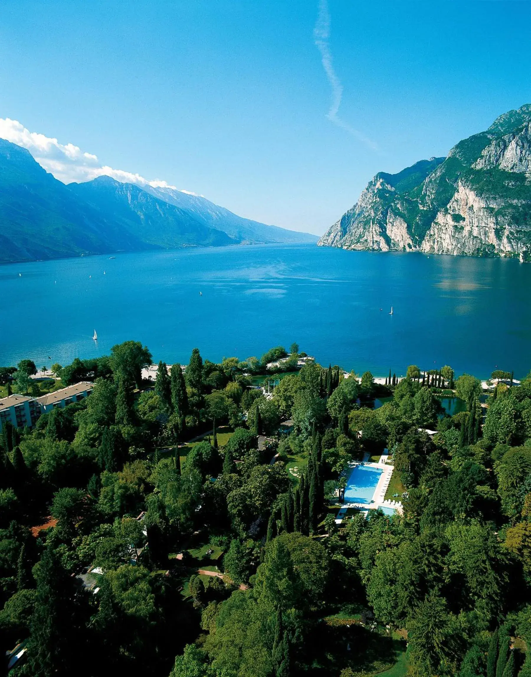 Bird's eye view in Du Lac Et Du Parc Grand Resort Bird's eye view in Du Lac Et Du Parc Grand Resort