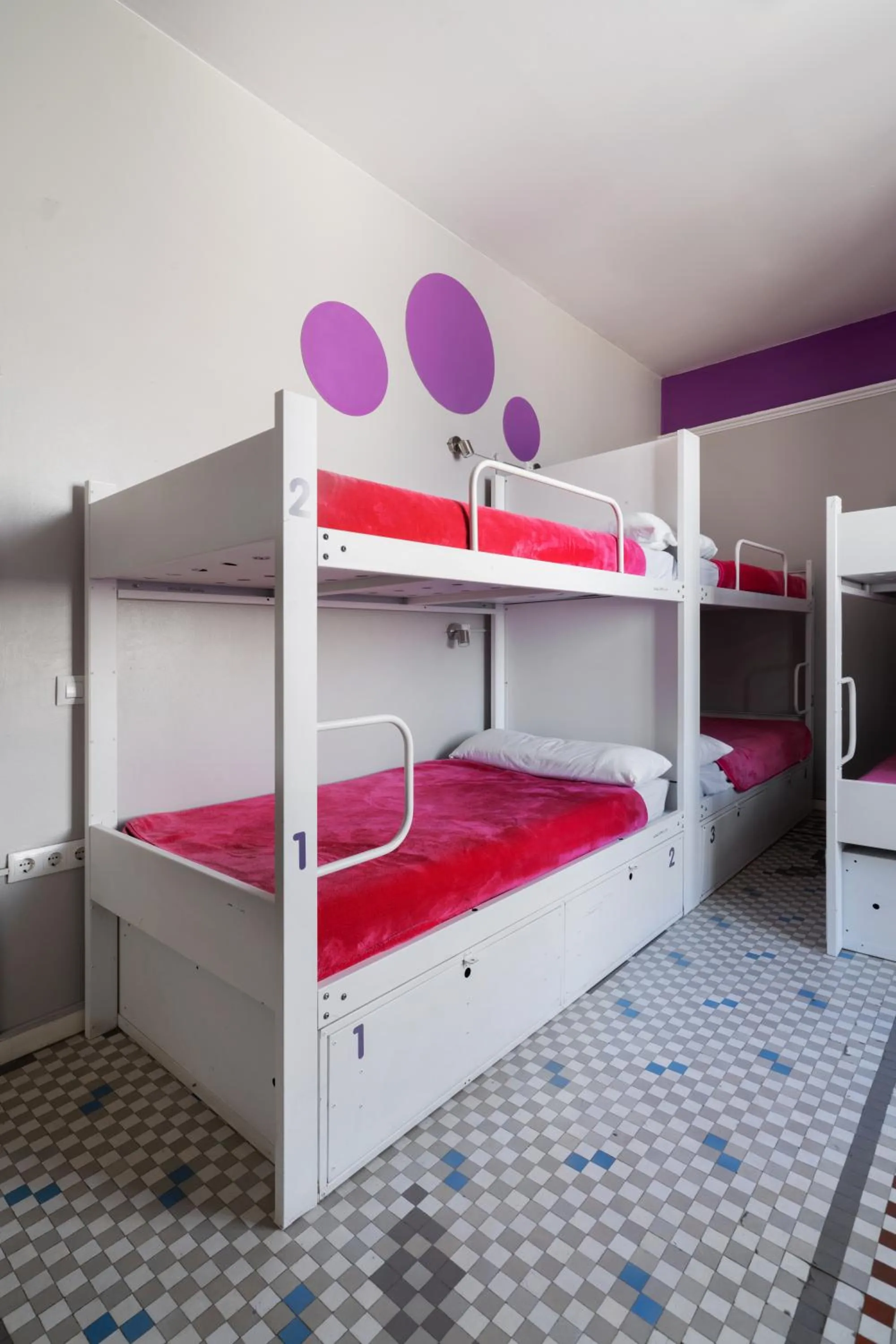 Bed in Purple Nest Hostel